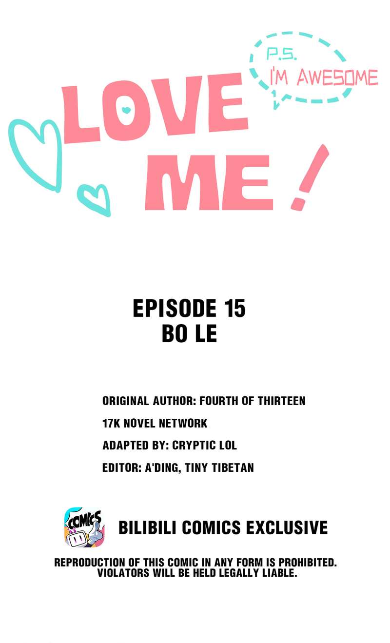 Love Me! P.S. I’m Awesome - chapter 15 - #2
