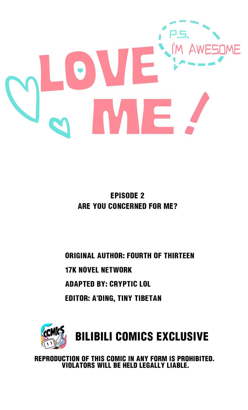 Love Me! P.S. I’m Awesome - chapter 2 - #3