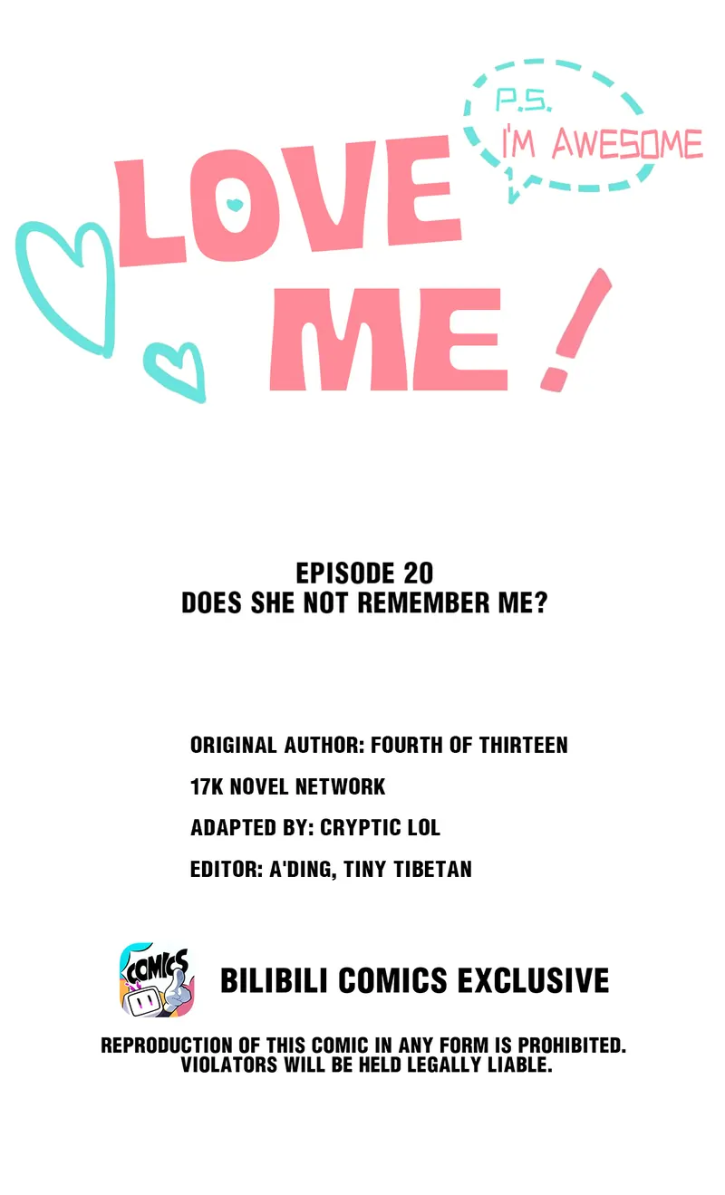 Love Me! P.S. I’m Awesome - chapter 20 - #3