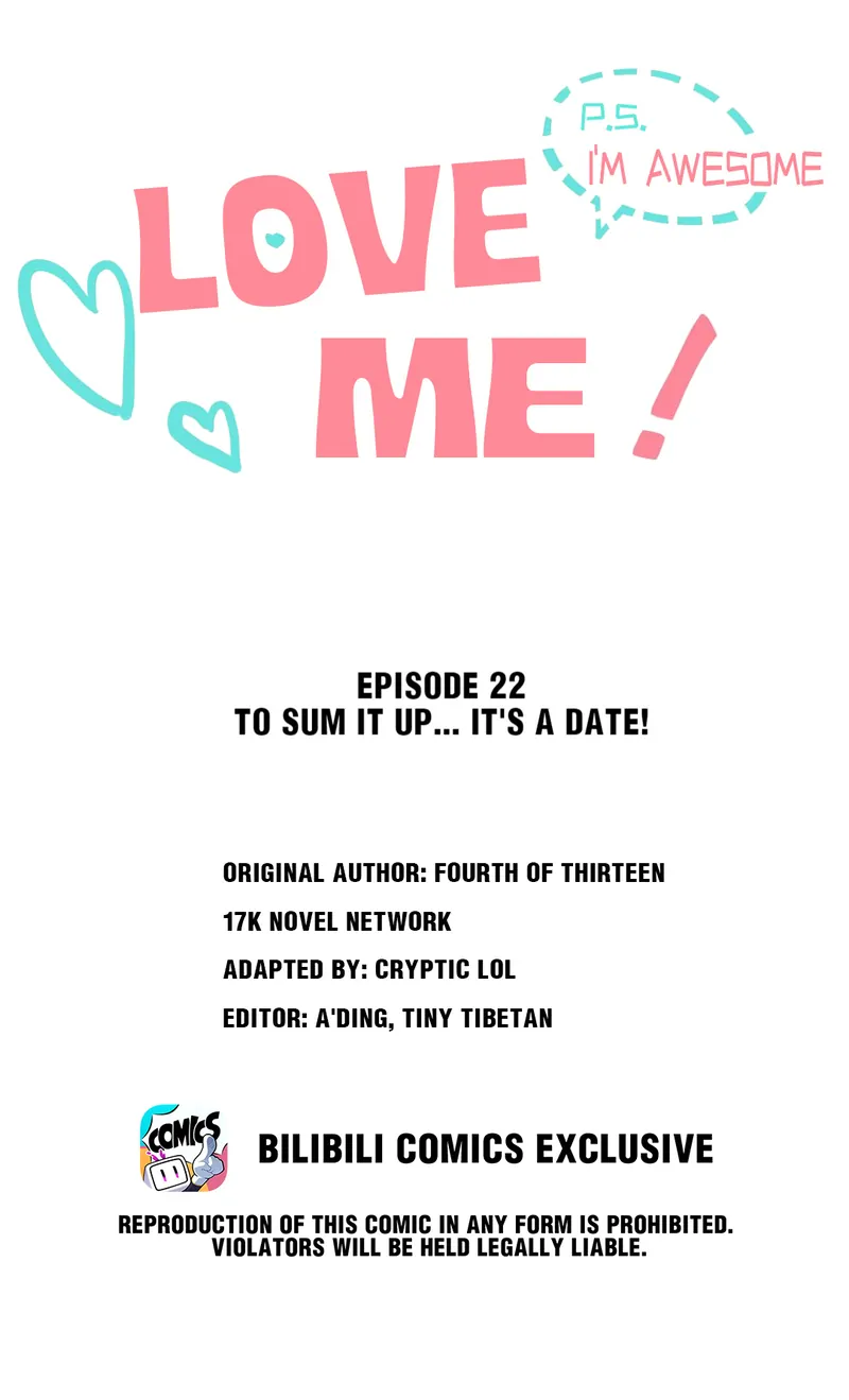 Love Me! P.S. I’m Awesome - chapter 22 - #2