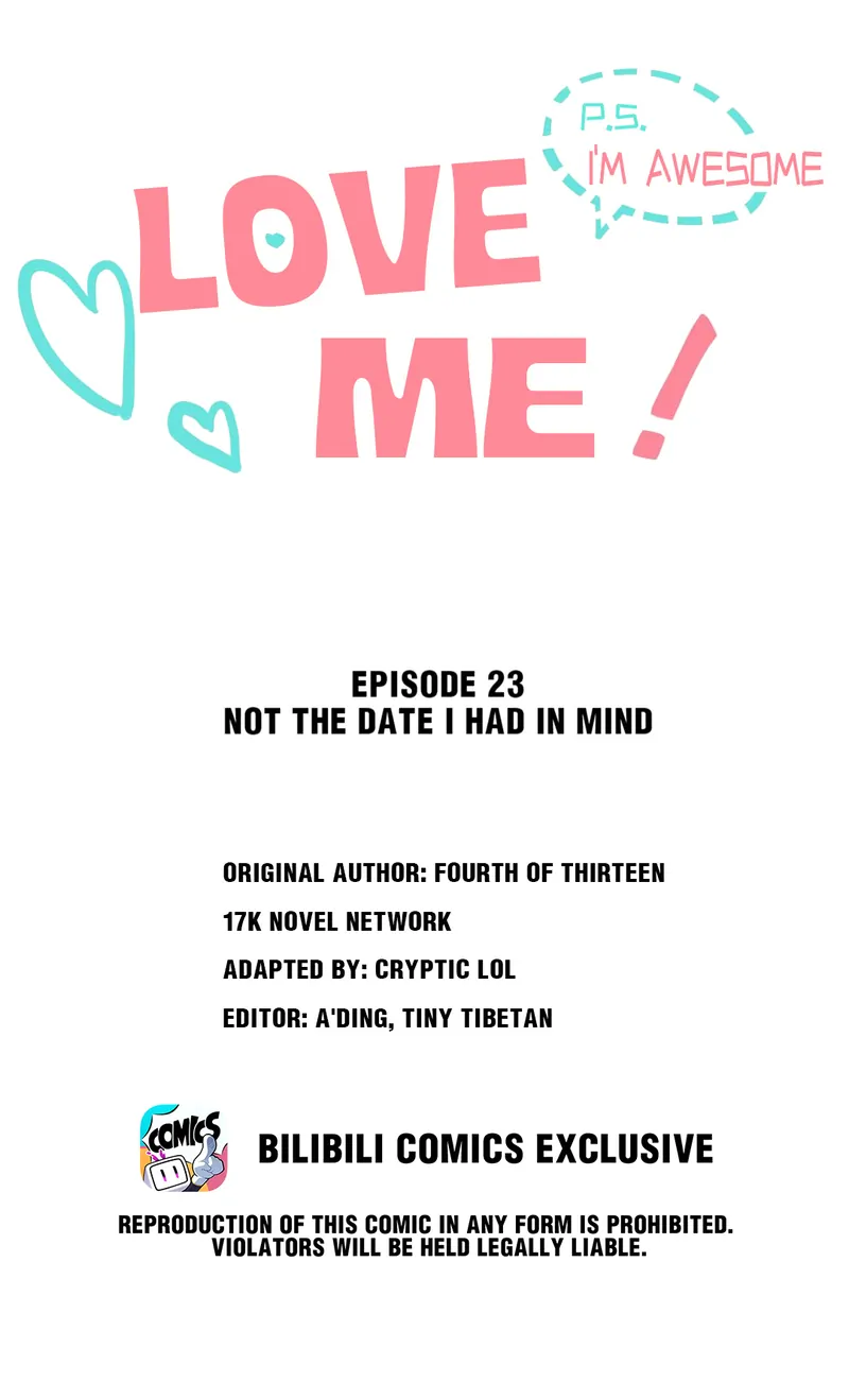 Love Me! P.S. I’m Awesome - chapter 23 - #2