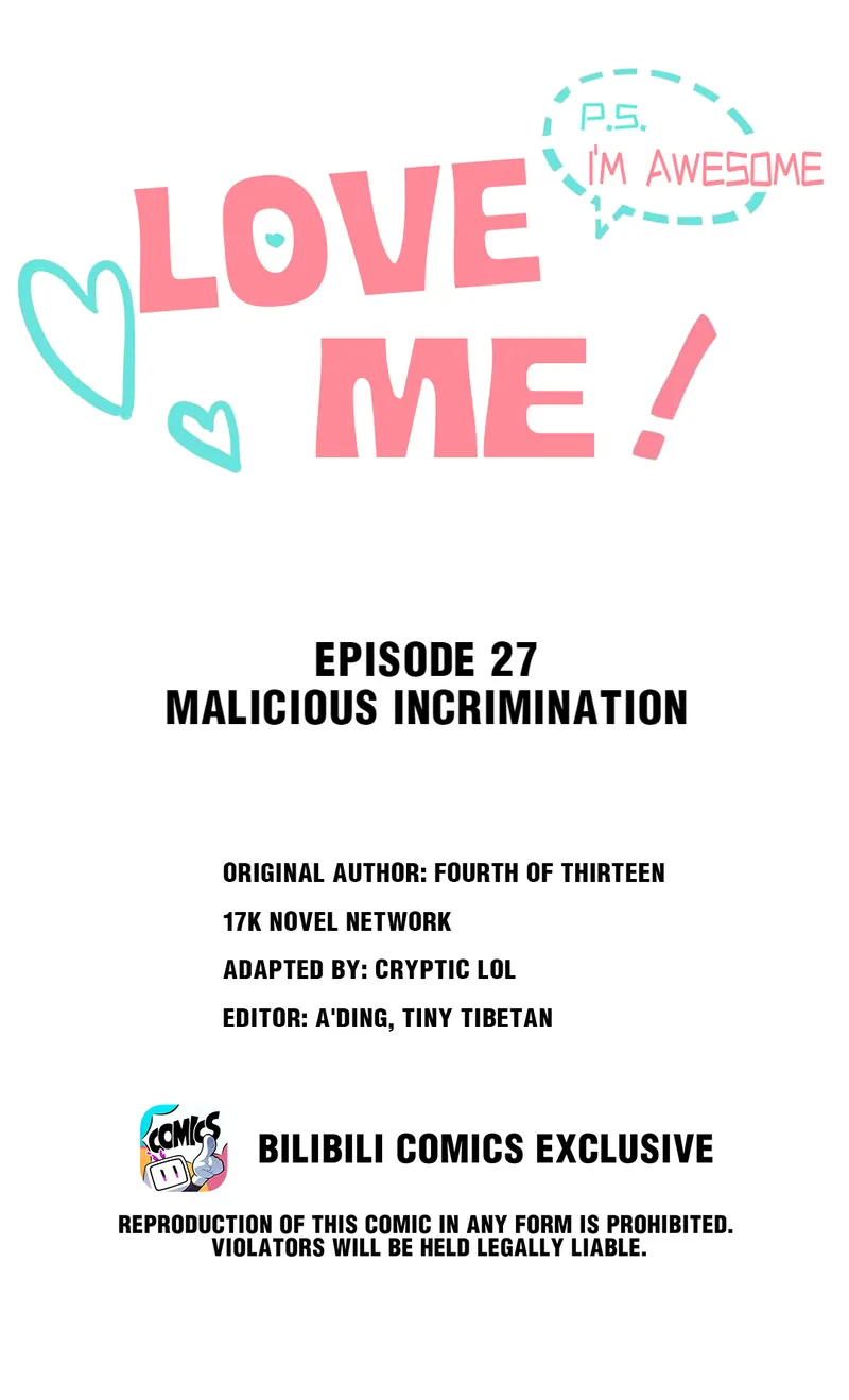 Love Me! P.S. I’m Awesome - chapter 27 - #2