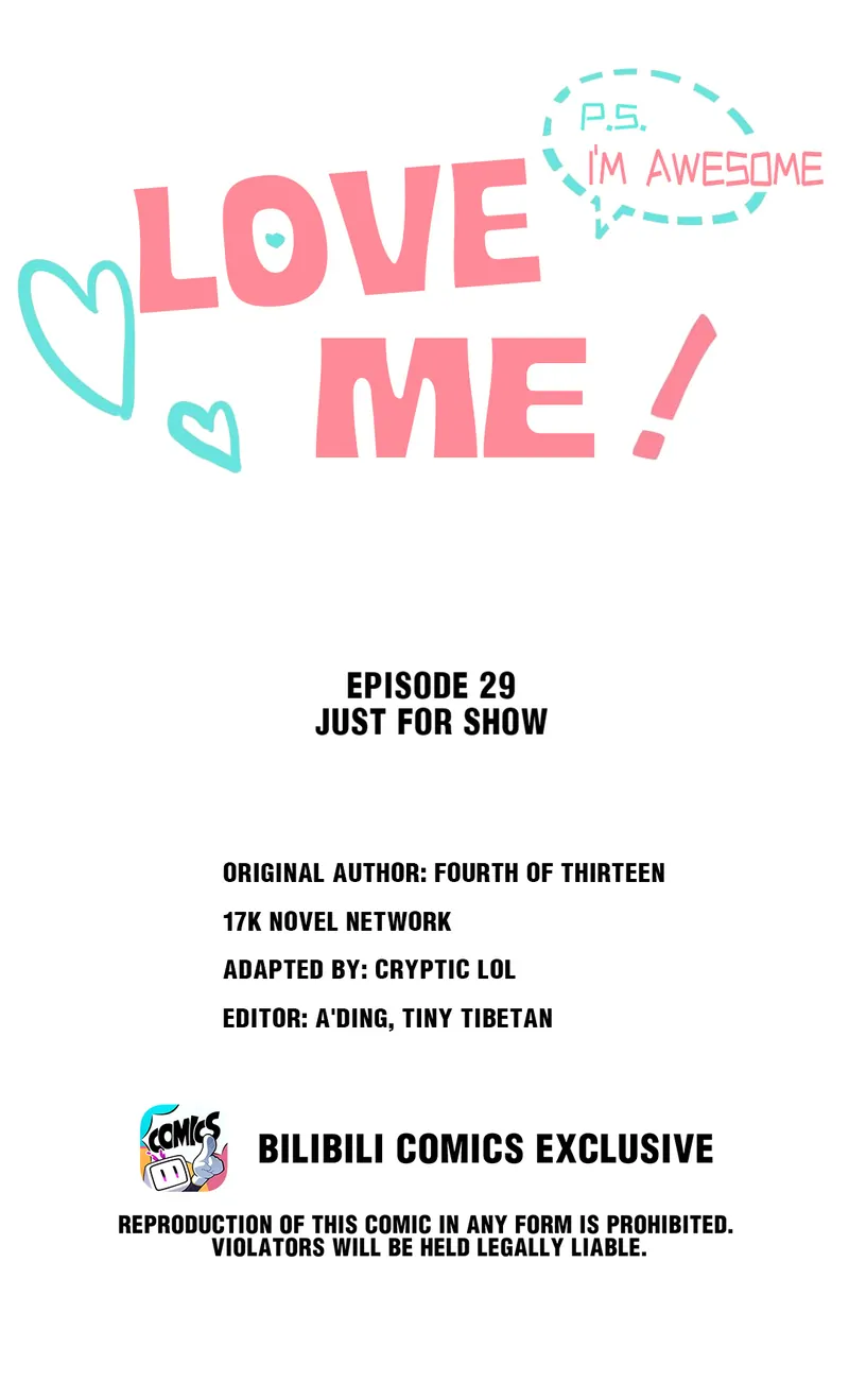 Love Me! P.S. I’m Awesome - chapter 29 - #2