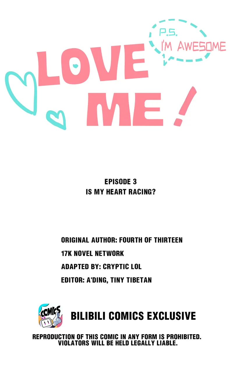 Love Me! P.S. I’m Awesome - chapter 3 - #3