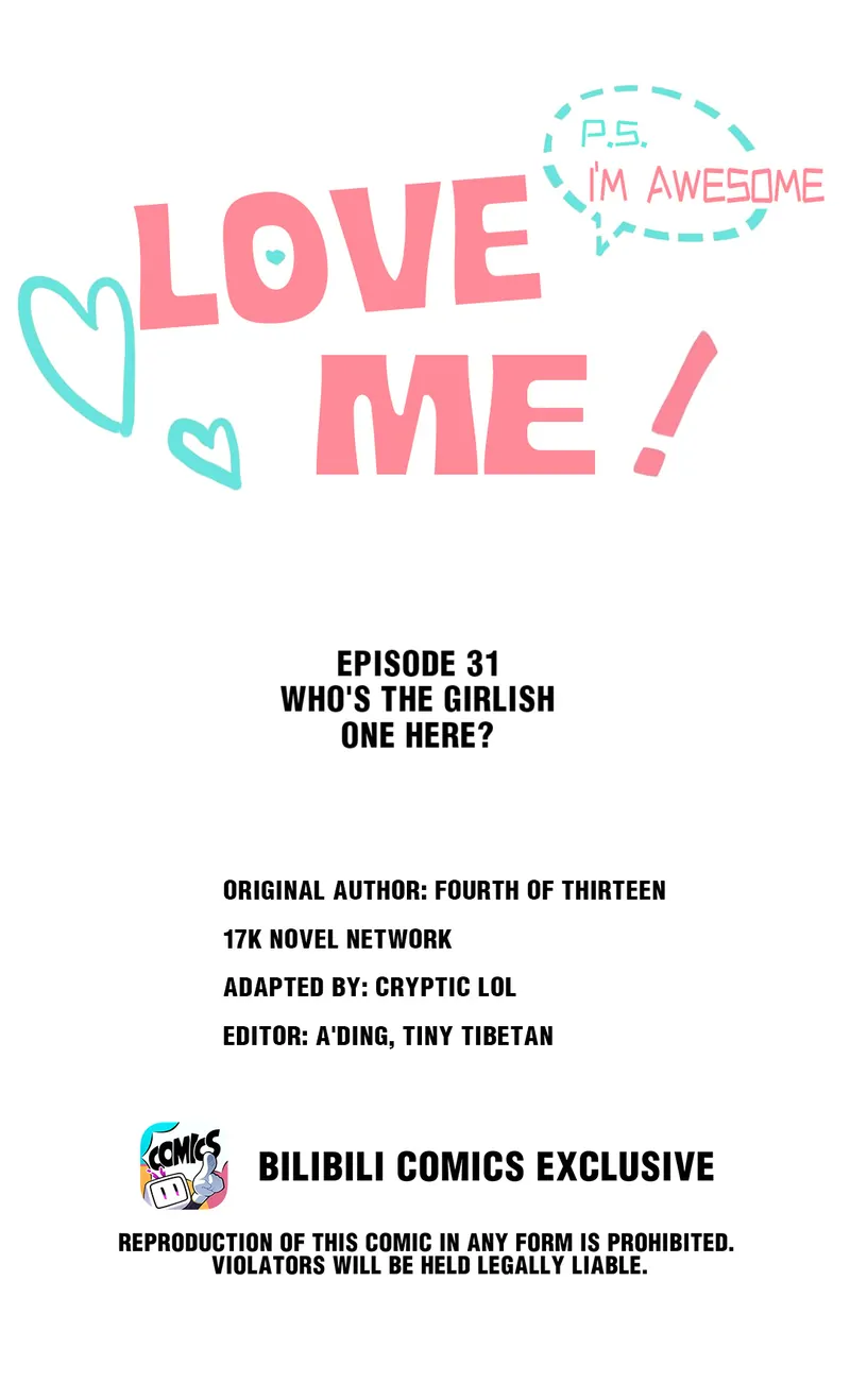 Love Me! P.S. I’m Awesome - chapter 31 - #2