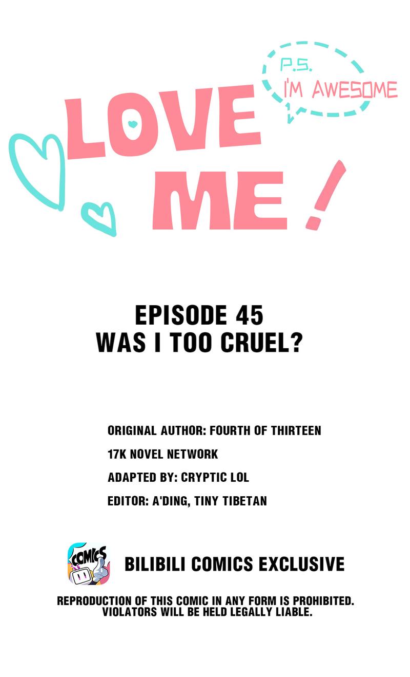 Love Me! P.S. I’m Awesome - chapter 45 - #2