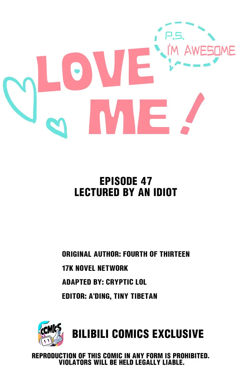 Love Me! P.S. I’m Awesome - chapter 47 - #2