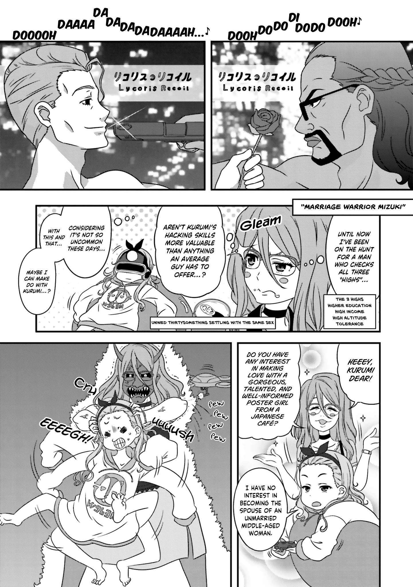 Lycoris Recoil Koushiki Comic Anthology: React - chapter 6 - #6