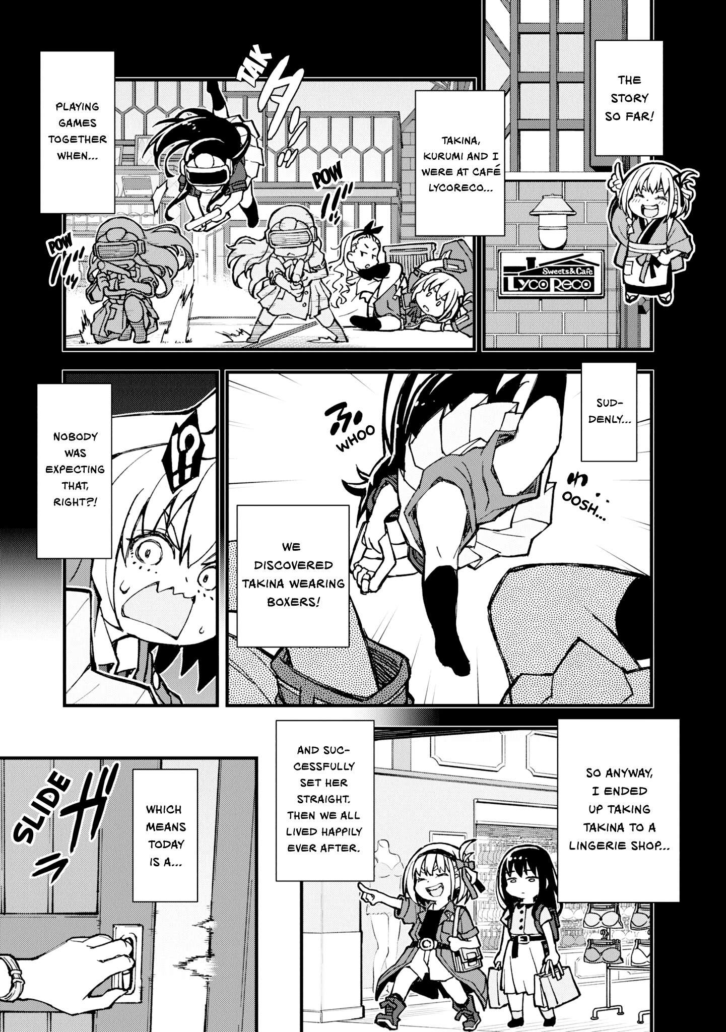 Lycoris Recoil Koushiki Comic Anthology: Reload - chapter 3 - #1