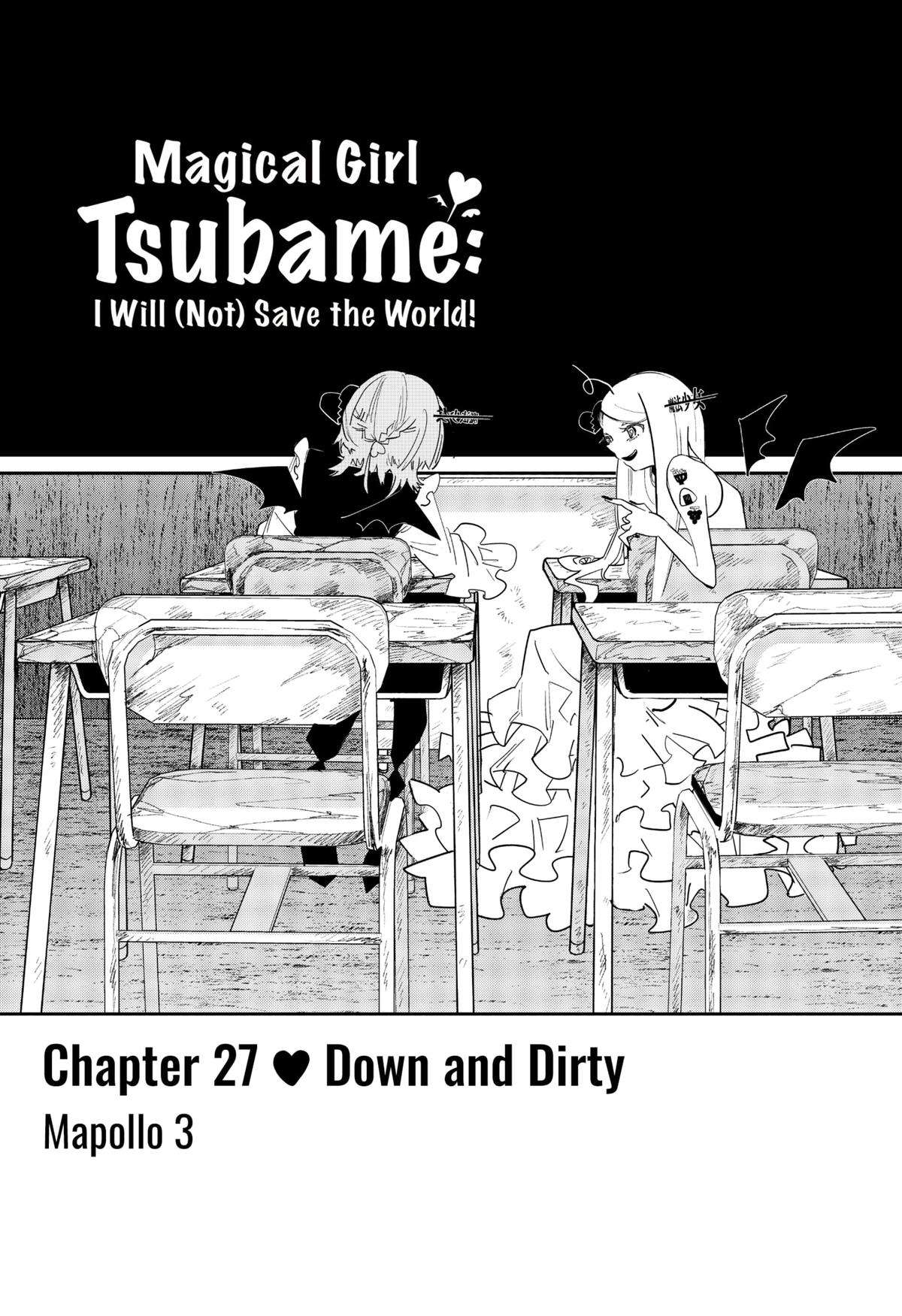 Magical Girl Tsubame: I Will  Save The World! - chapter 27 - #1