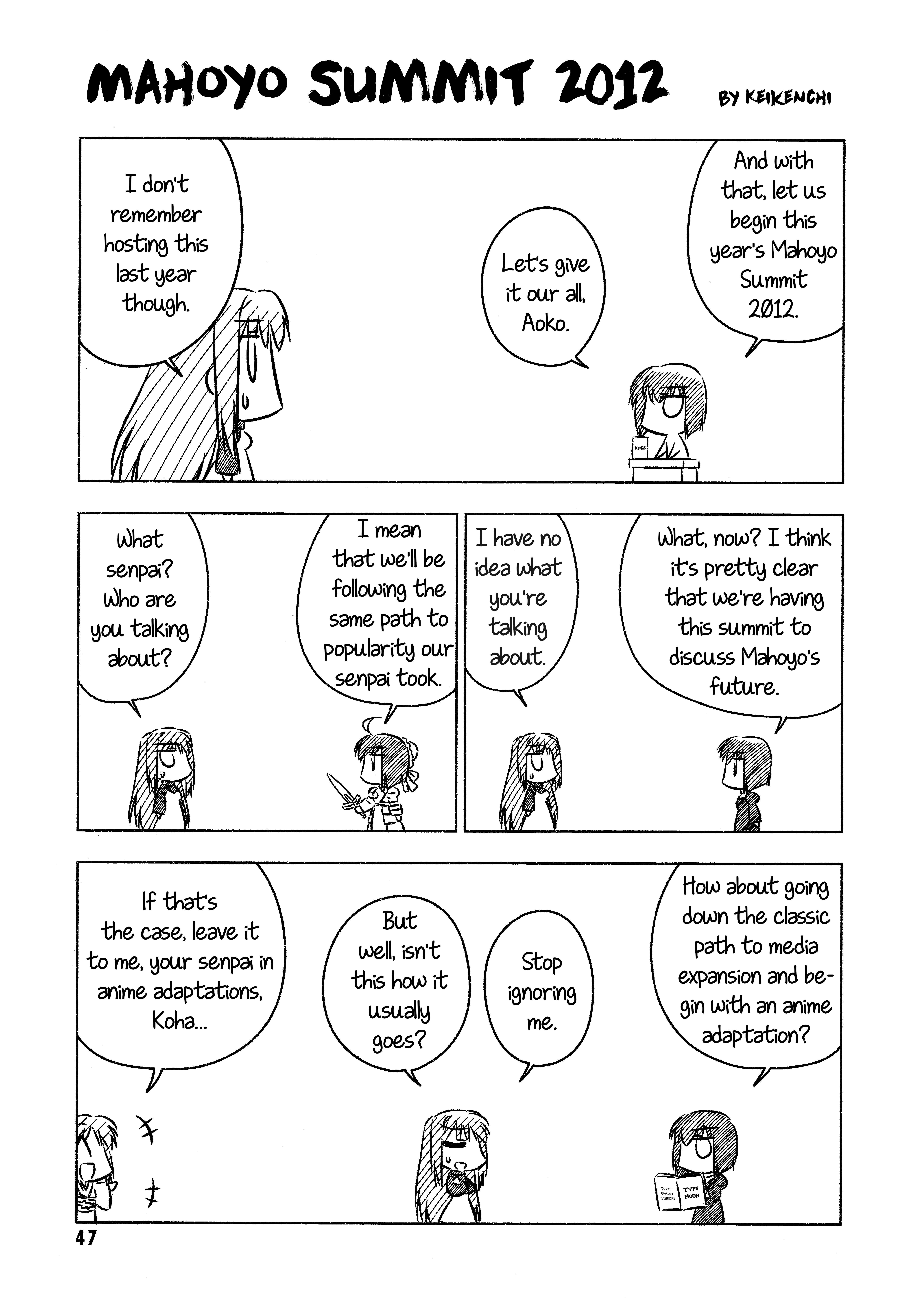 Mahoutsukai no Yoru - Comic à La Carte - Nursery Rhyme - chapter 4 - #1