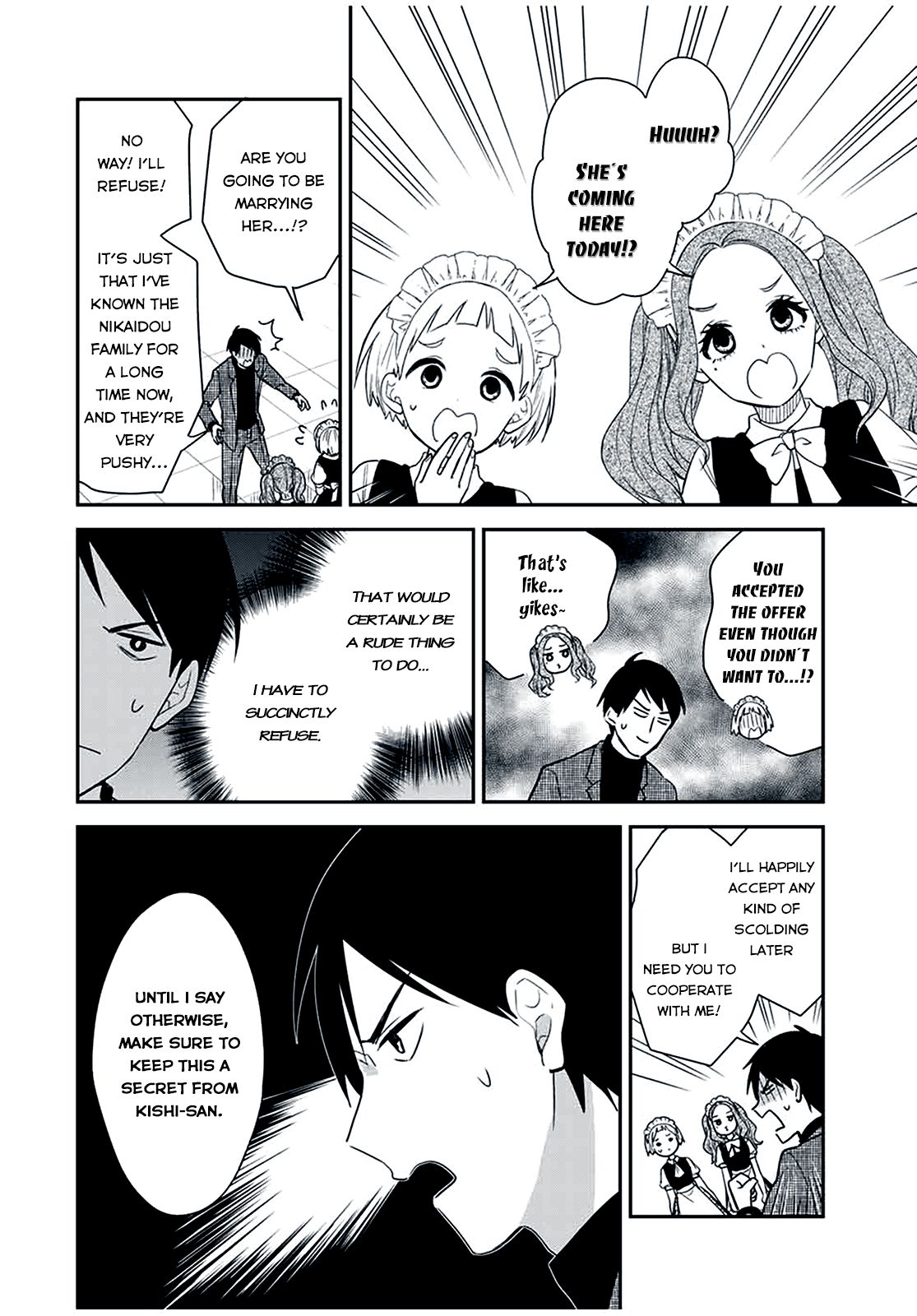 Maid no Kishi-san - chapter 33 - #4