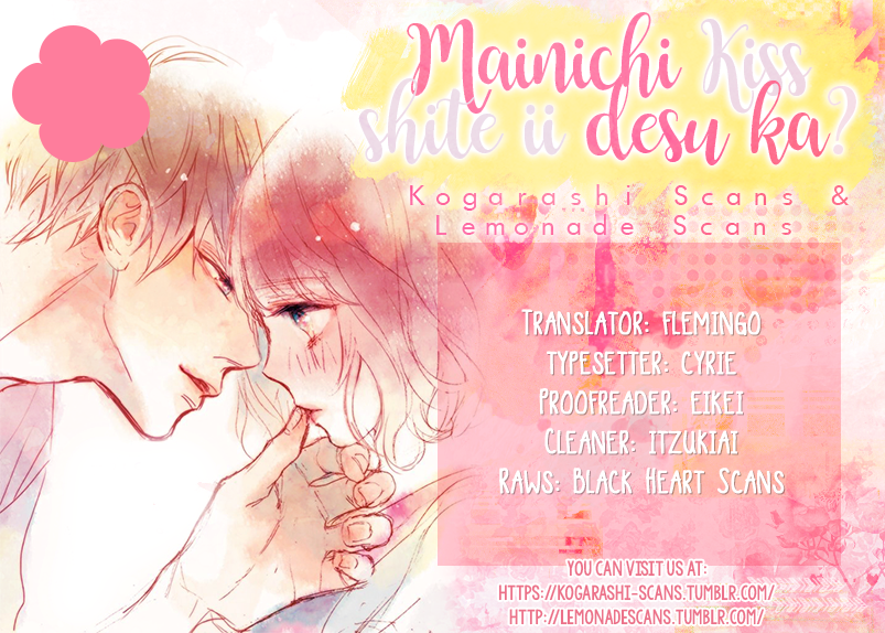 Mainichi Kiss Shite Ii Desu ka? - chapter 11 - #1