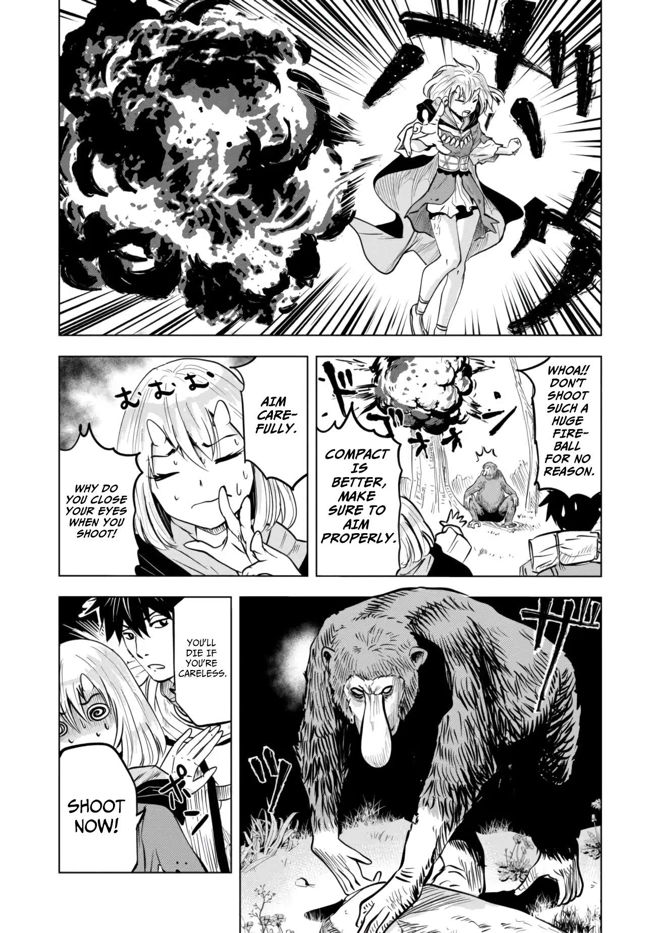 Makyo Seikatsu ~ Gakeppuchi Boken Sha Ga Hiki Komoru Ni Ha Hirosugiru - chapter 4.1 - #6