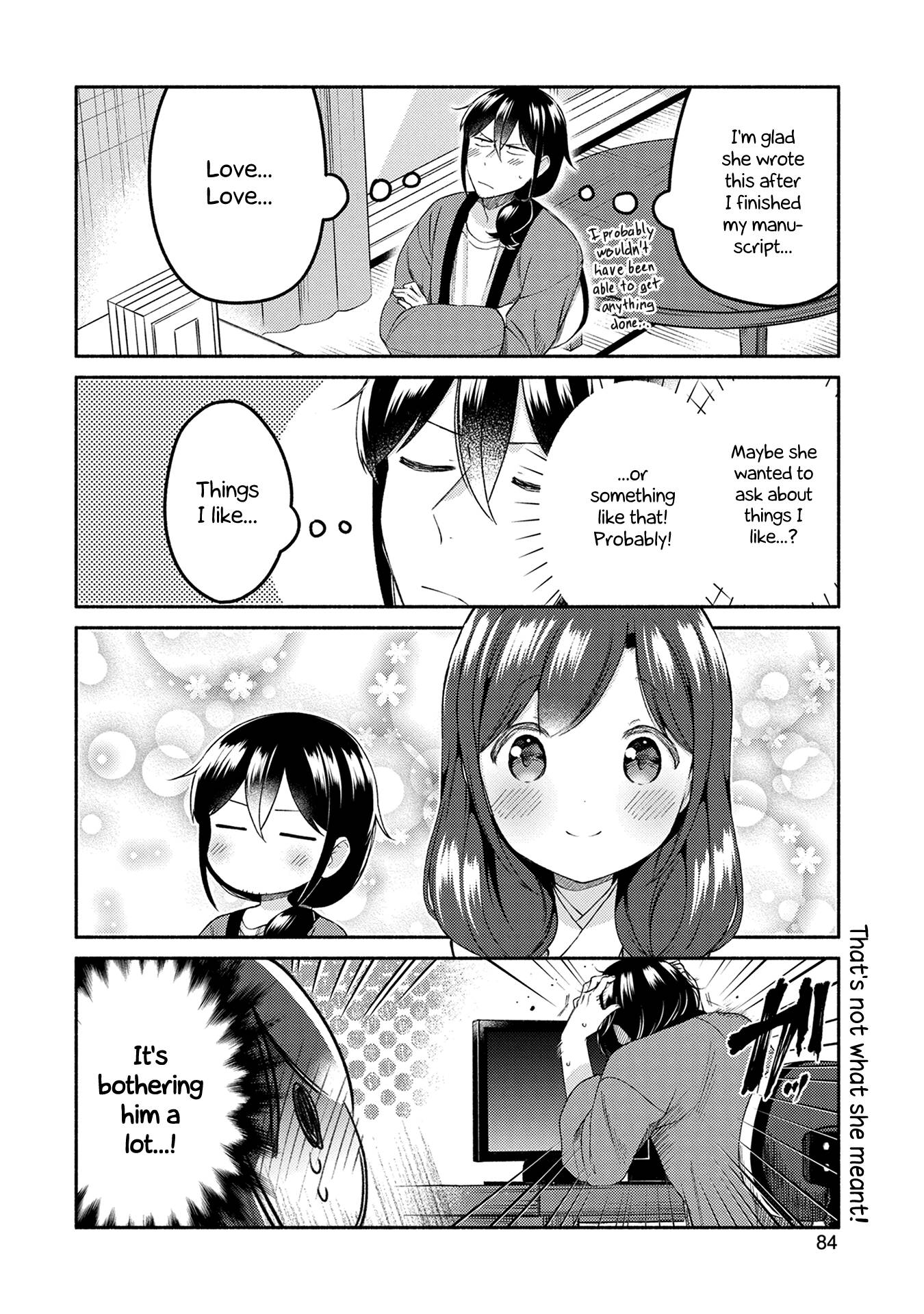 Mangaka-Sensei To Zashiki Warashi - chapter 27 - #6