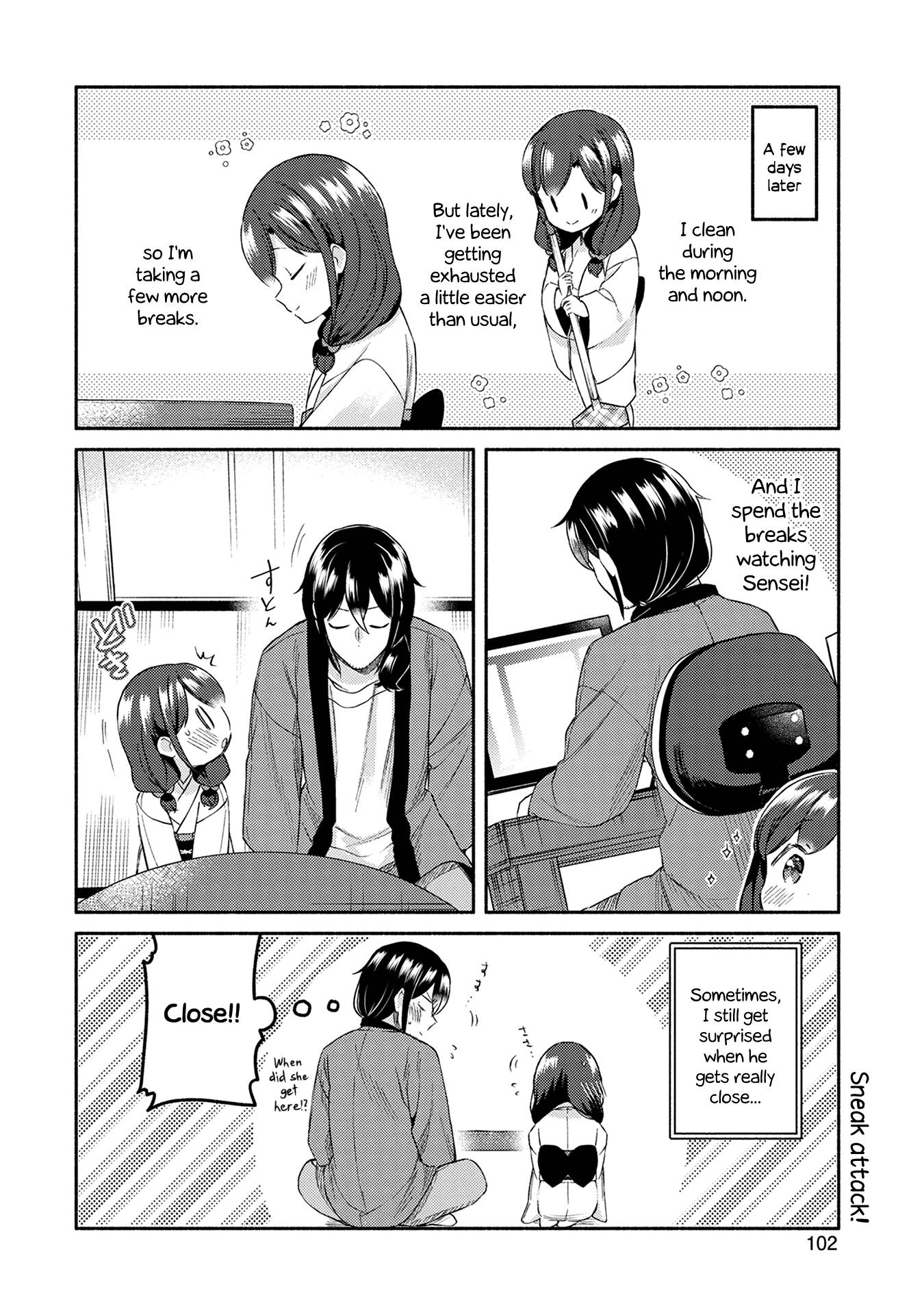 Mangaka-sensei to Zashiki Warashi - chapter 28 - #6