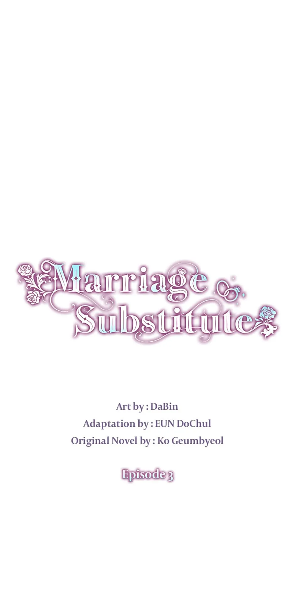 Marriage Substitute - chapter 3 - #1