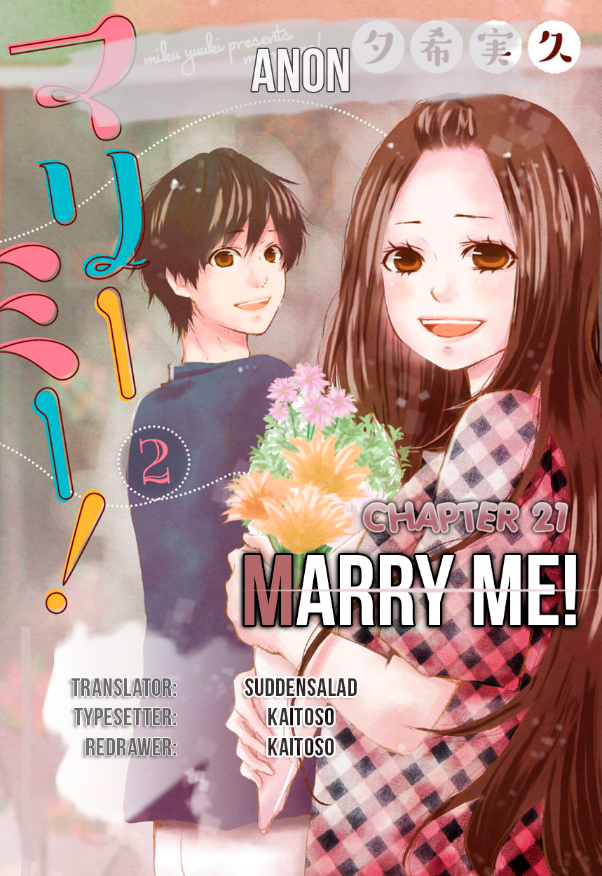 Marry Me! - chapter 21 - #1