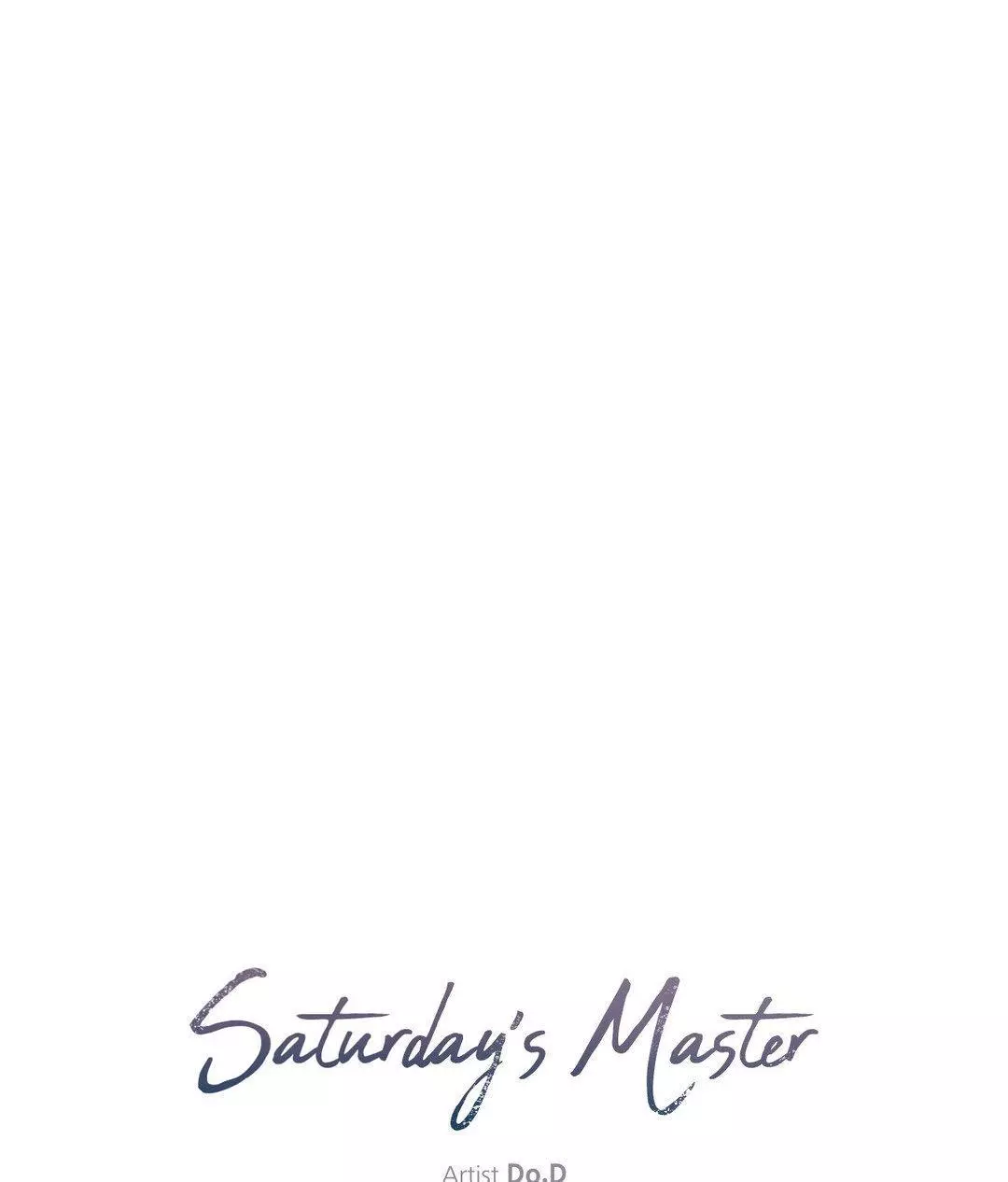 Master On Saturday's - chapter 29 - #1