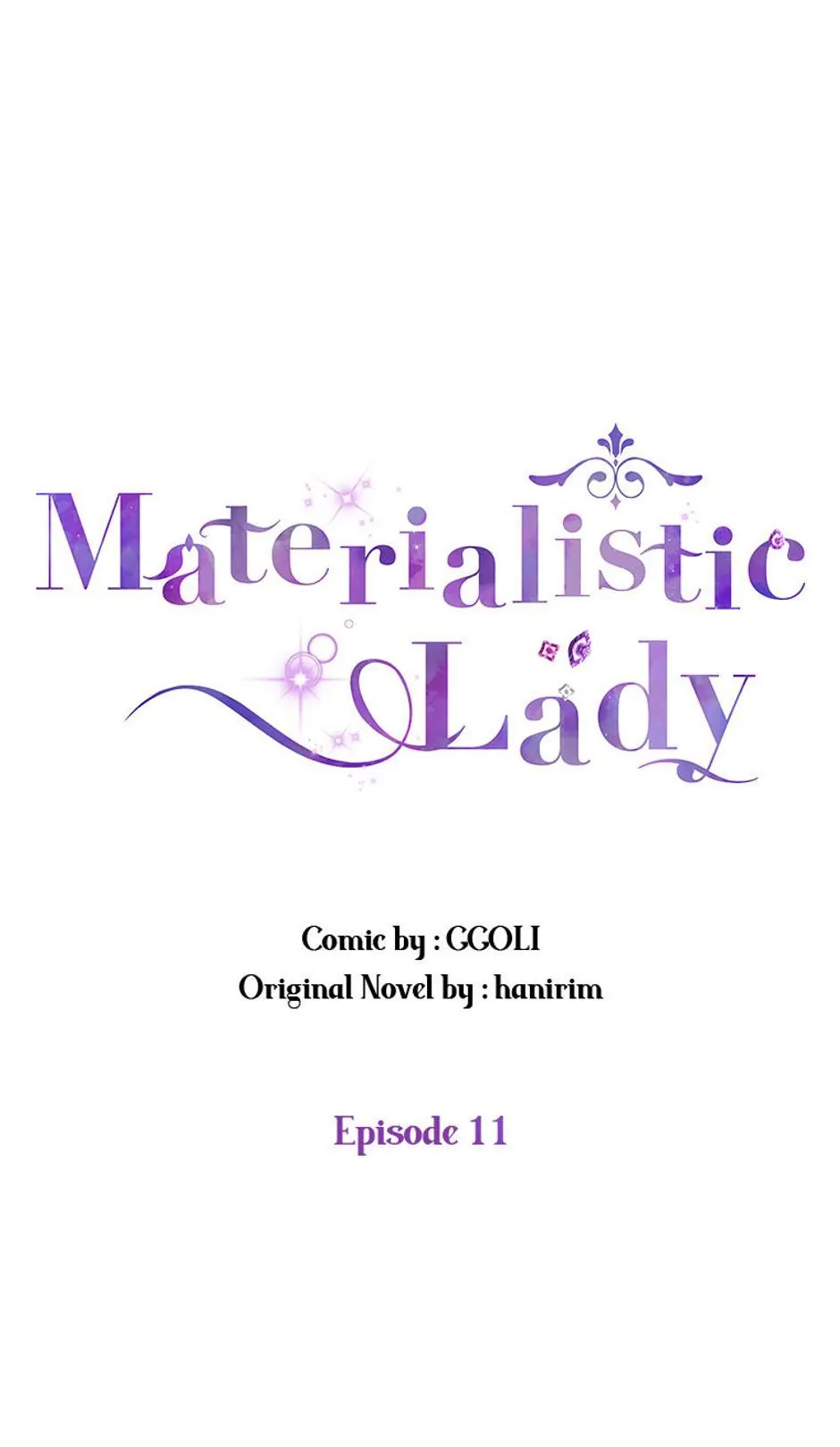 Materialistic Lady - chapter 11 - #1