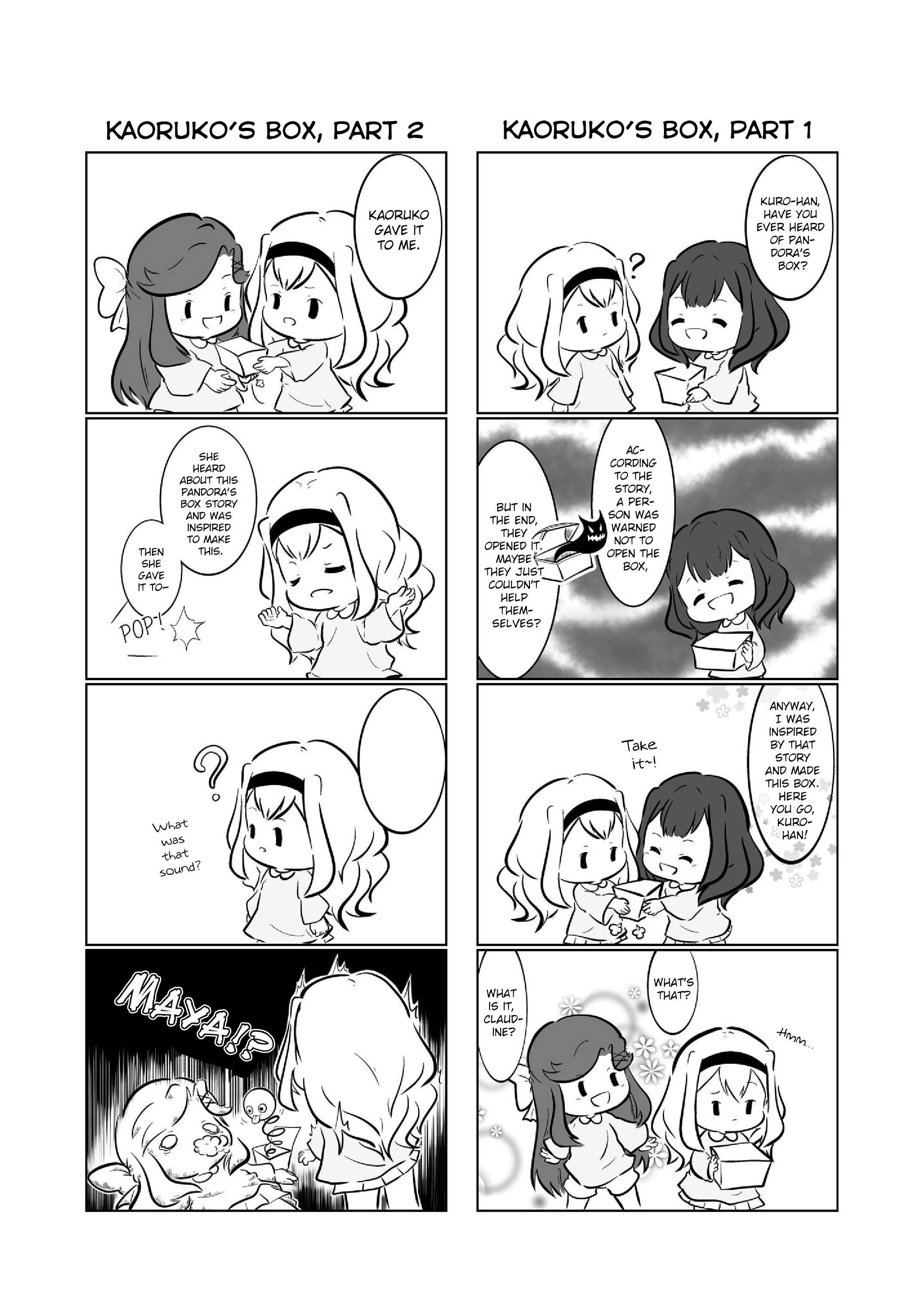 Maya And Claudine (Mayakuro) Short Comics Compilation - chapter 59 - #4