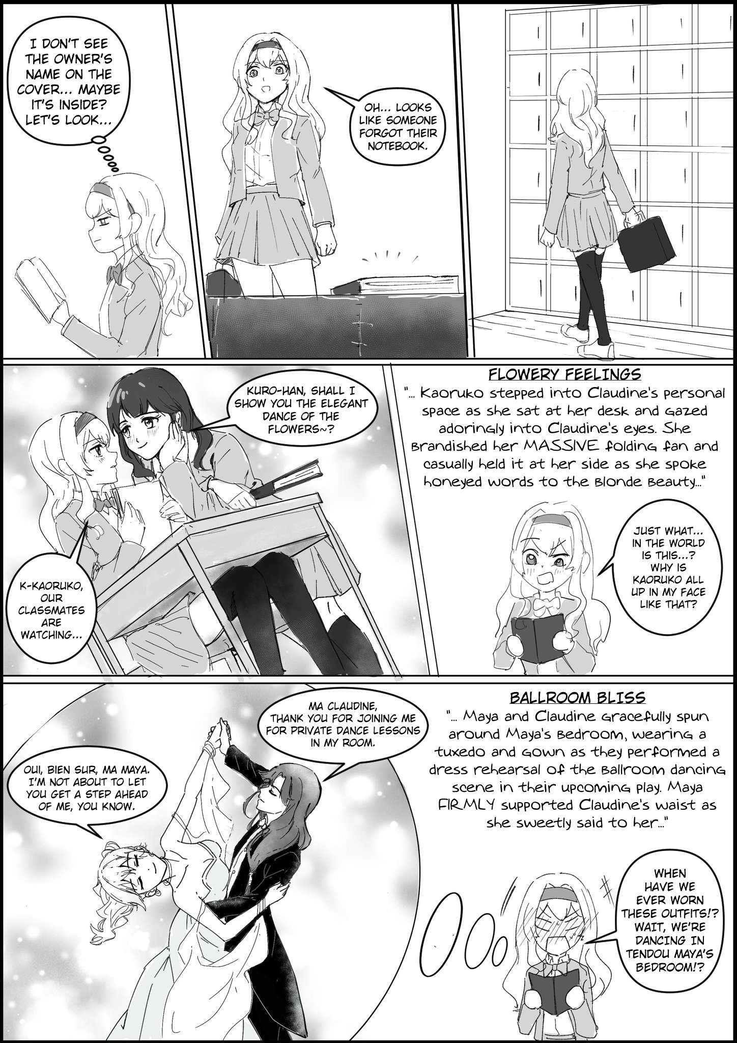 Maya And Claudine (Mayakuro) Short Comics Compilation - chapter 61 - #2