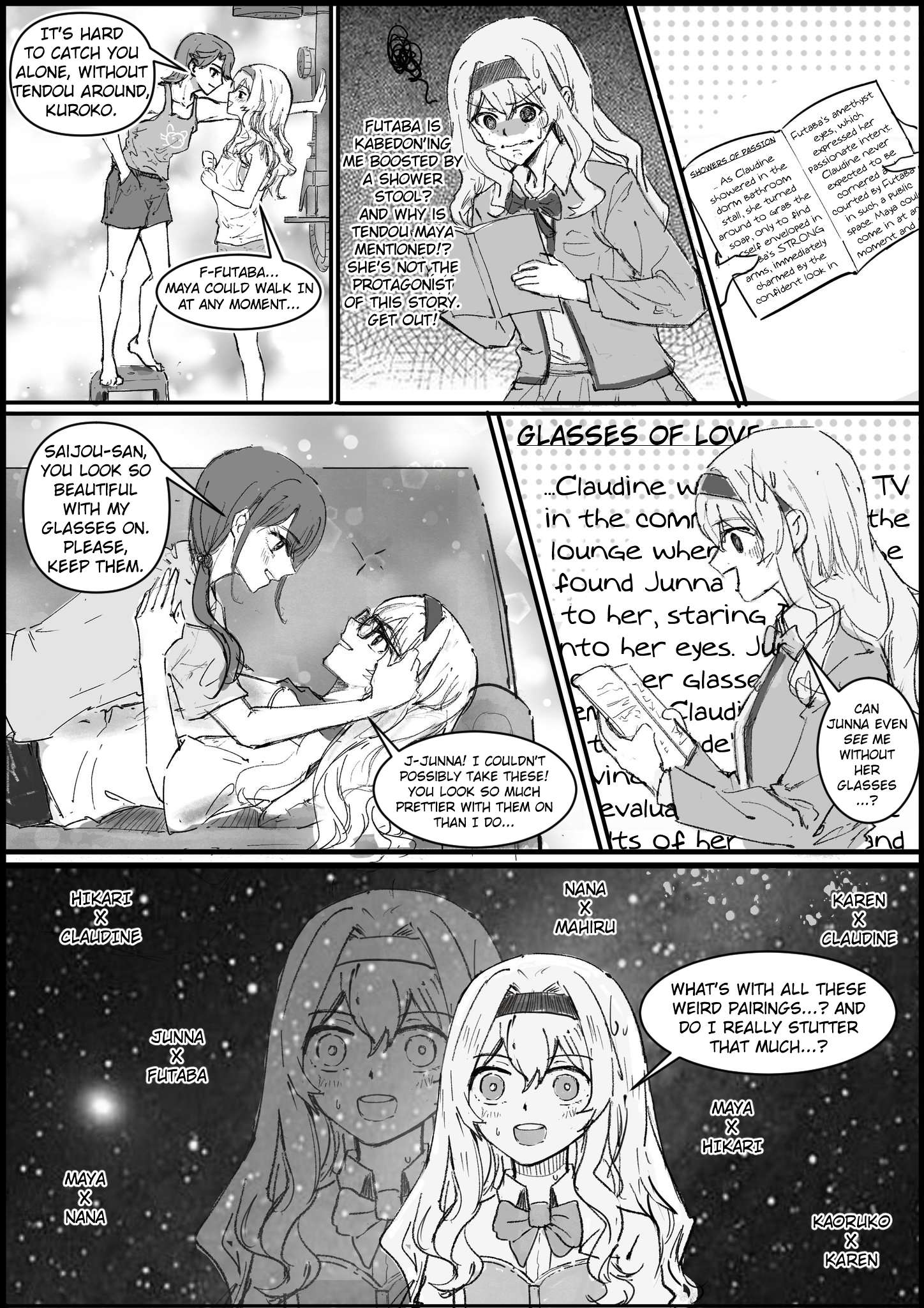 Maya And Claudine (Mayakuro) Short Comics Compilation - chapter 61 - #3