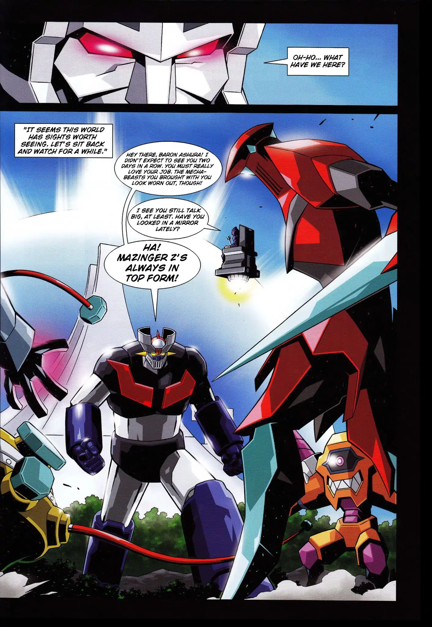 Mazinger Z vs. Transformers - chapter 2 - #3