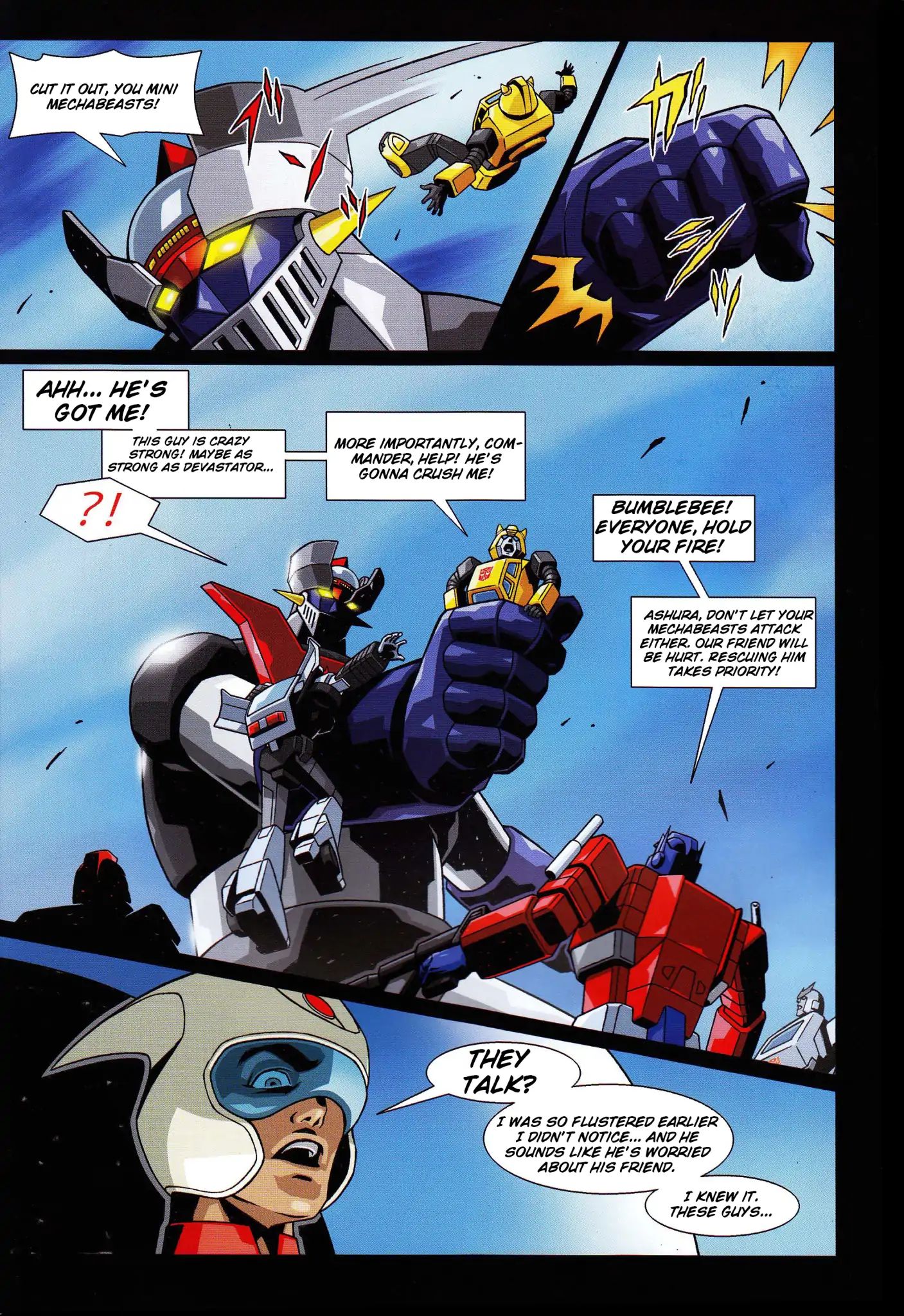 Mazinger Z vs. Transformers - chapter 2 - #5