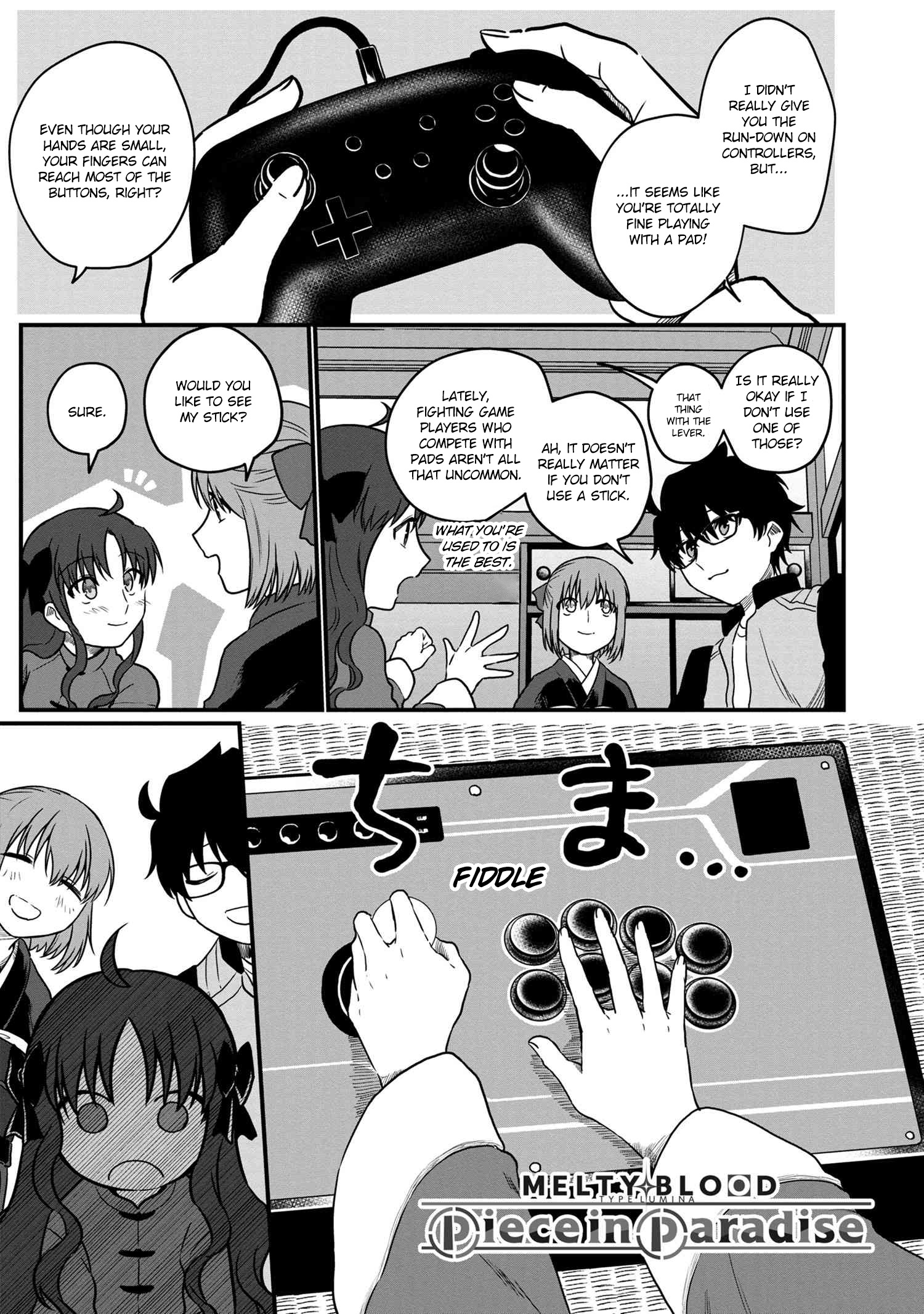 Melty Blood: Type Lumina Piece In Paradise - chapter 6.1 - #1