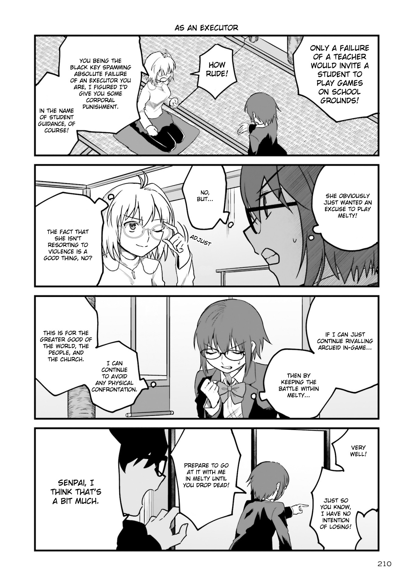 Melty Blood: Type Lumina Piece In Paradise - chapter 7.5 - #6