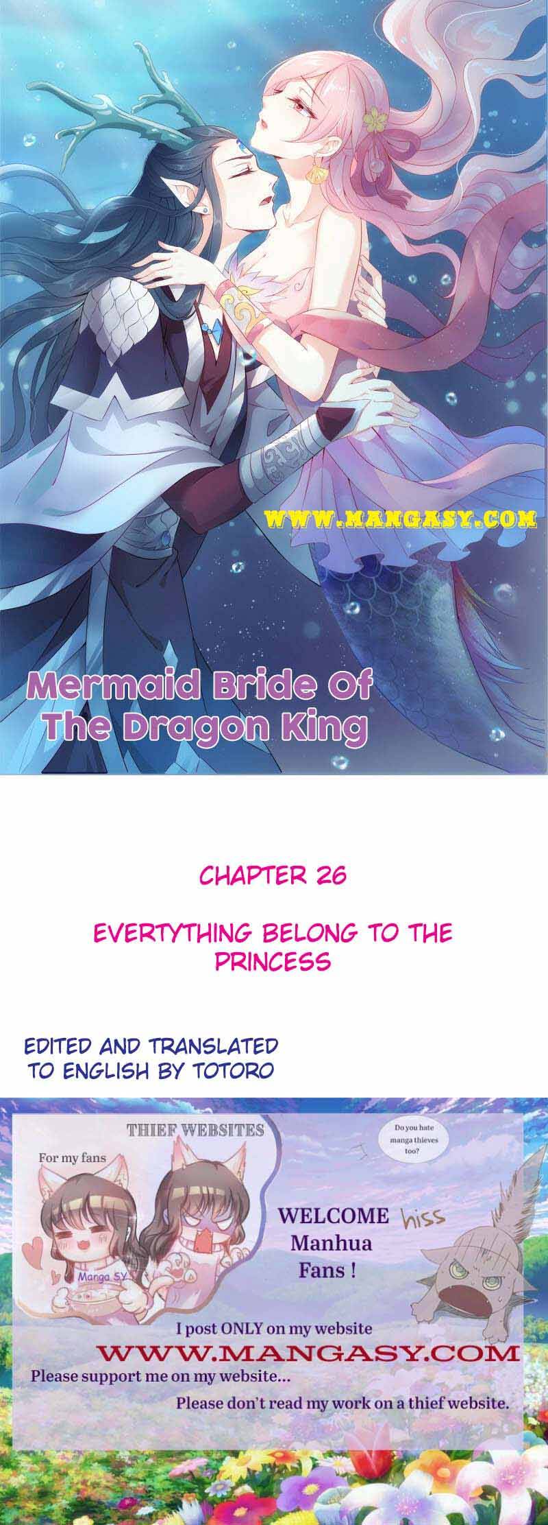 Mermaid Bride of The Dragon King - chapter 26 - #1