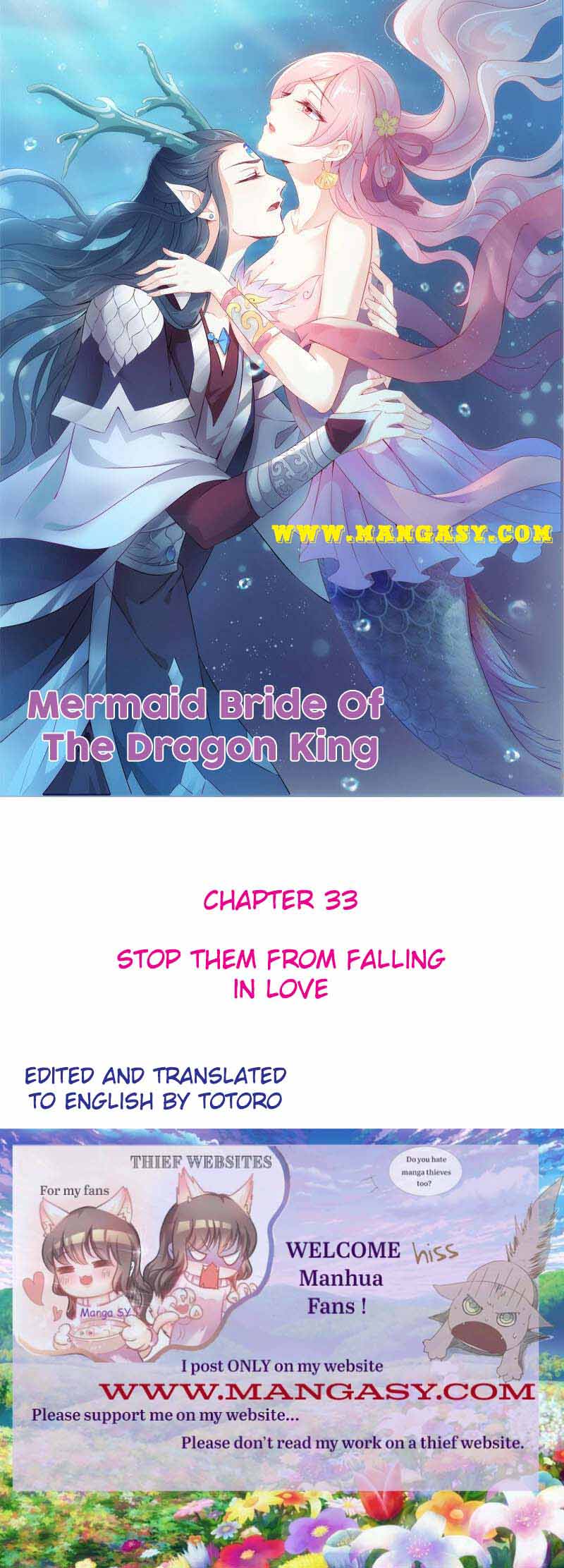 Mermaid Bride of The Dragon King - chapter 33 - #1