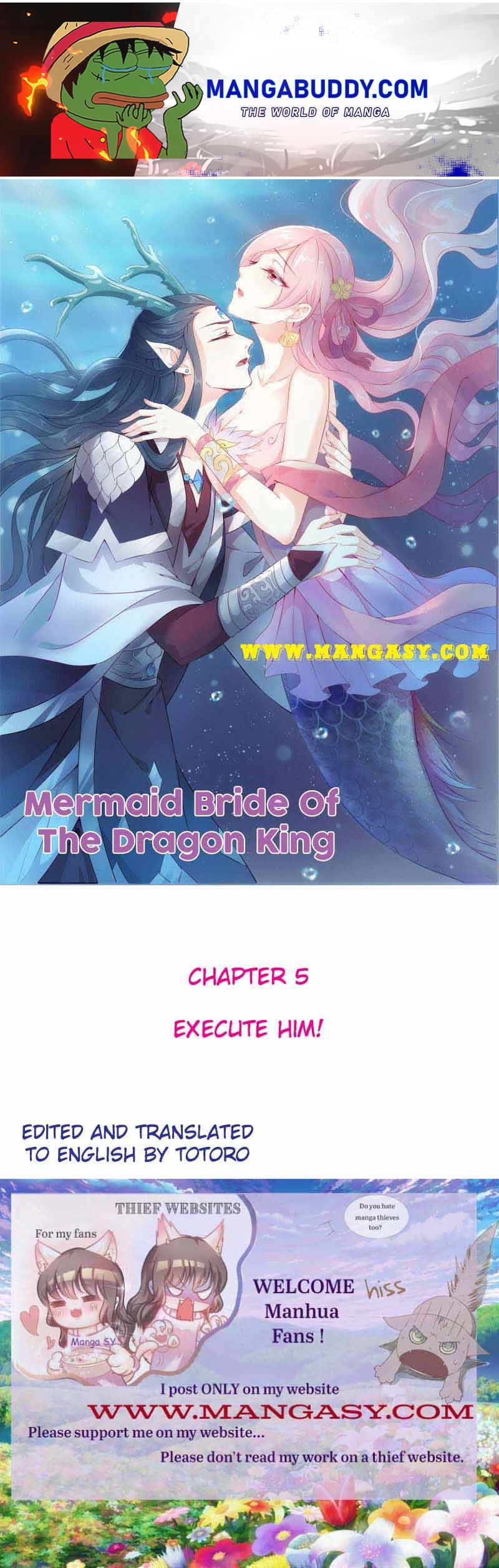 Mermaid Bride of The Dragon King - chapter 5 - #1