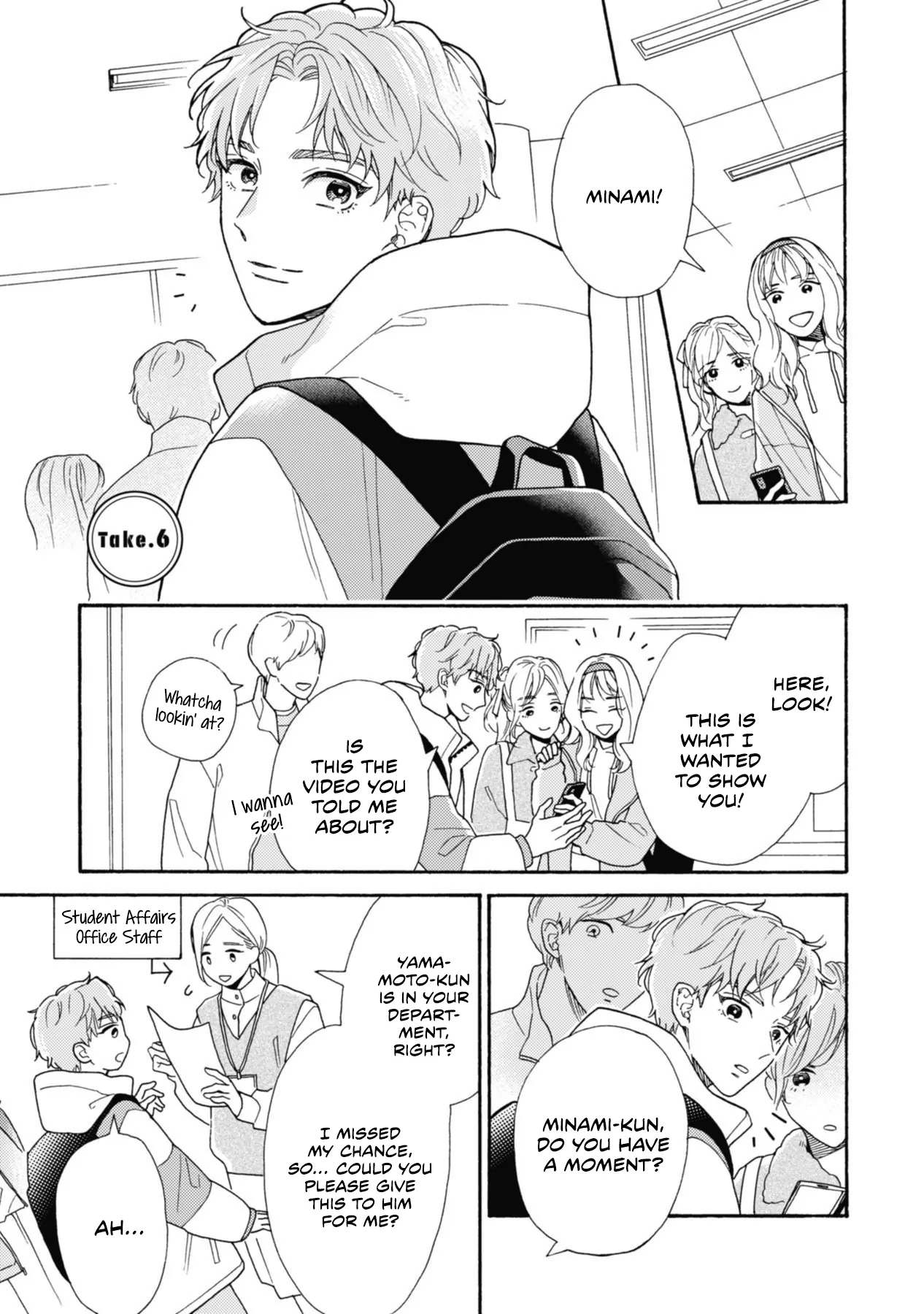 Minami-Kun Wants To Be Teased By That Voice - chapter 6 - #3