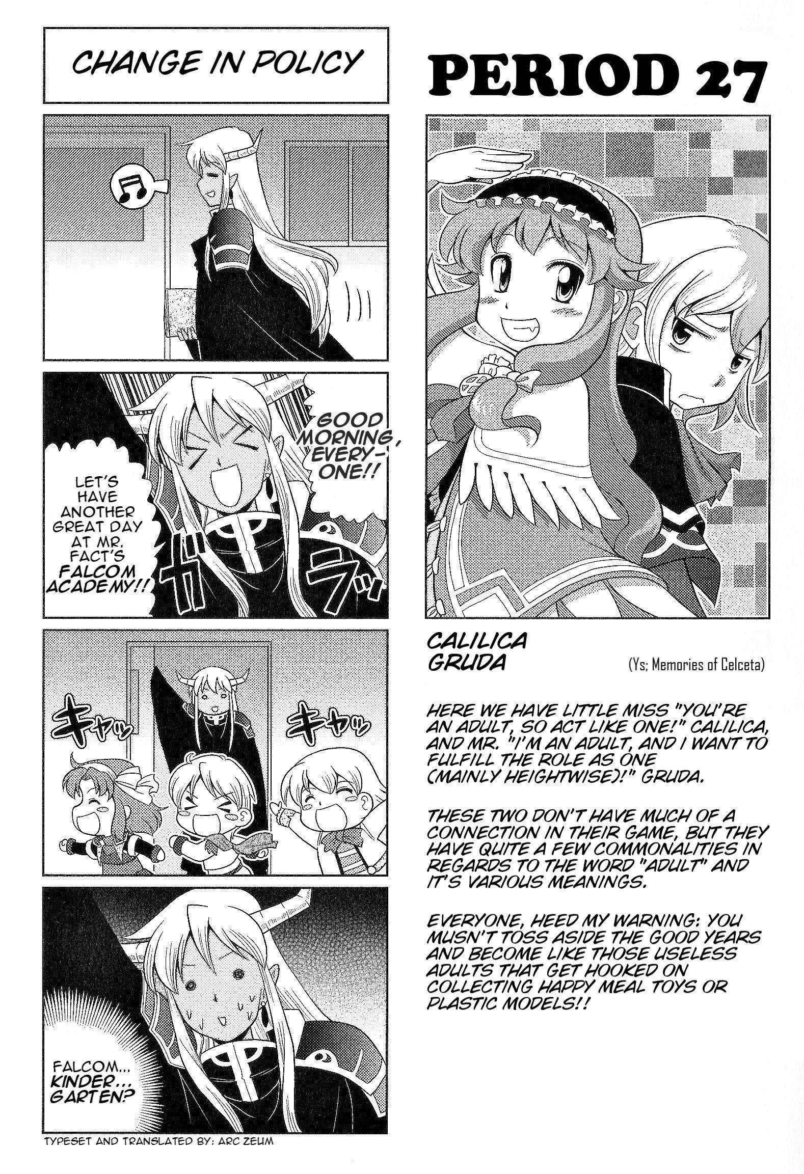 Minna Atsumare! Falcom Gakuen - chapter 34 - #1