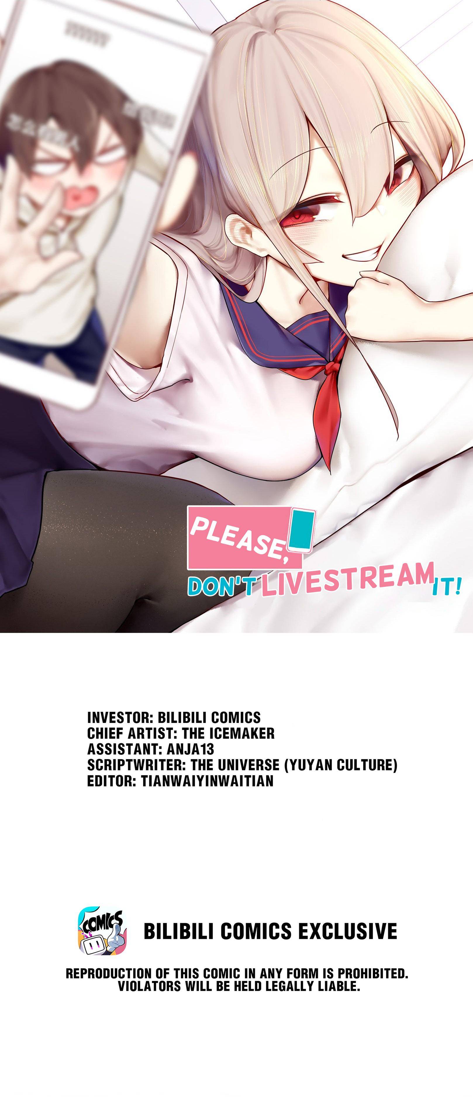 Miss, don't livestream it! - chapter 35.1 - #1