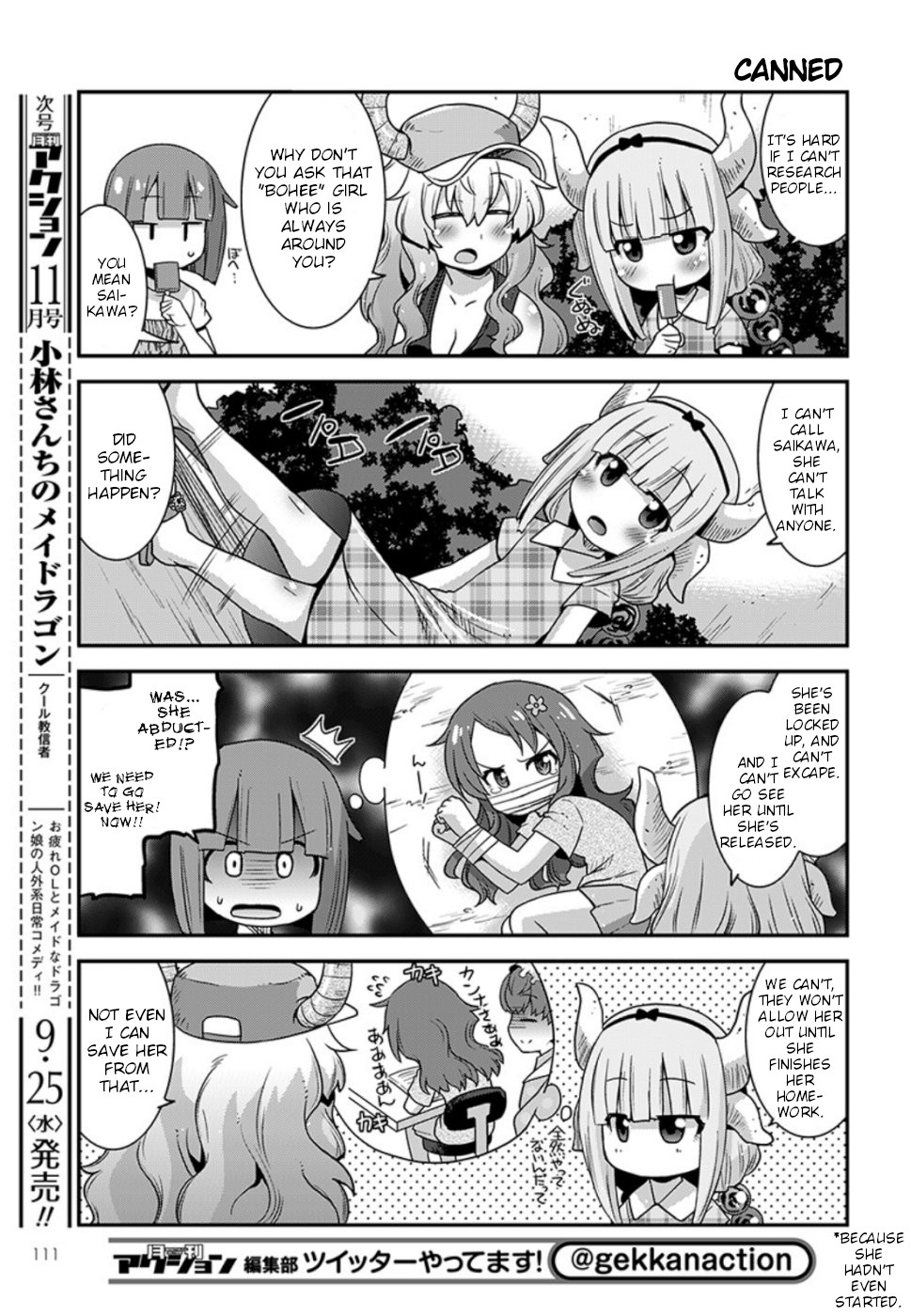 Miss Kobayashi's Dragon Maid: Lucoa is my xx - chapter 8 - #3