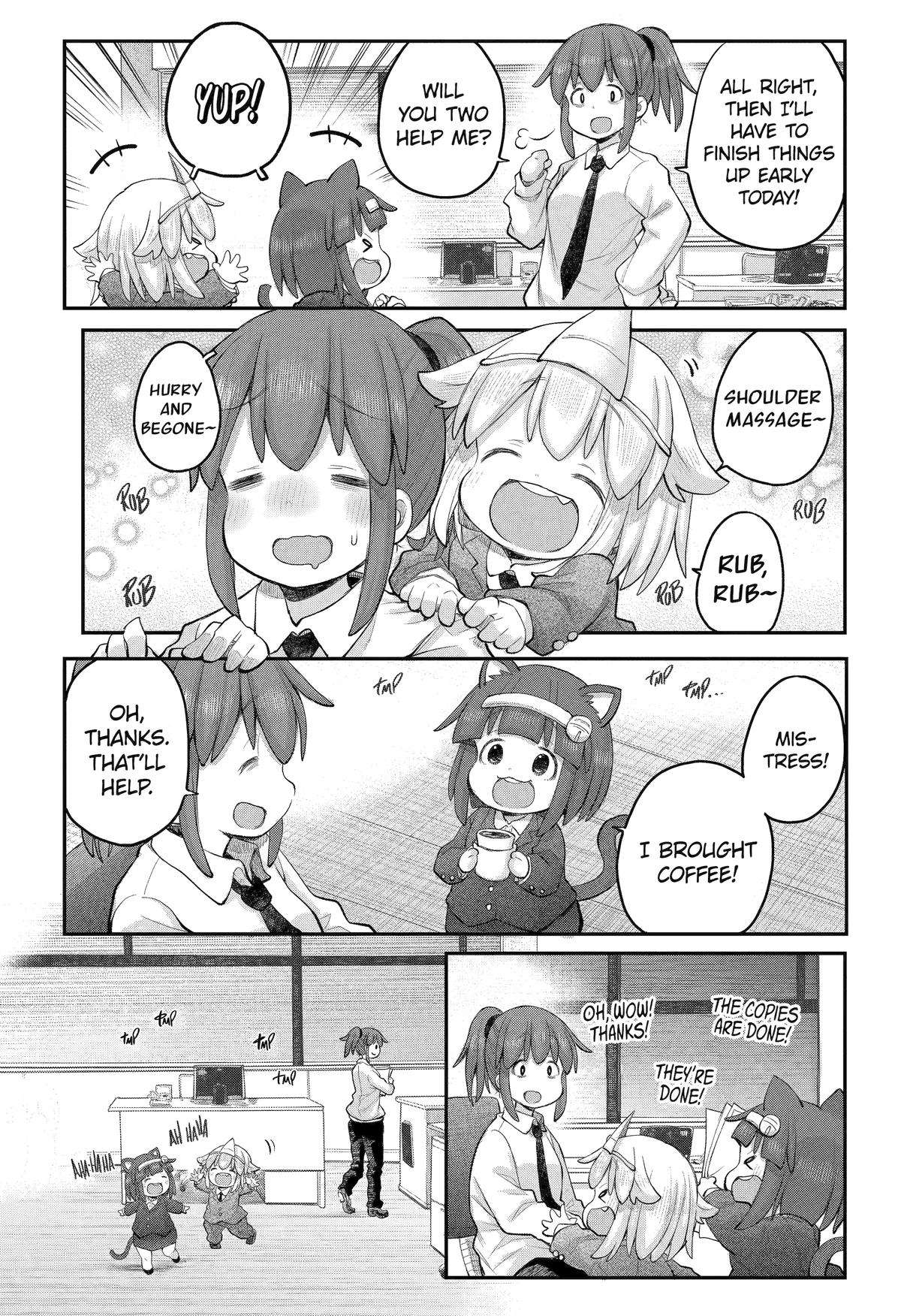 Miss Shachiku and the Little Baby Ghost - chapter 115 - #3