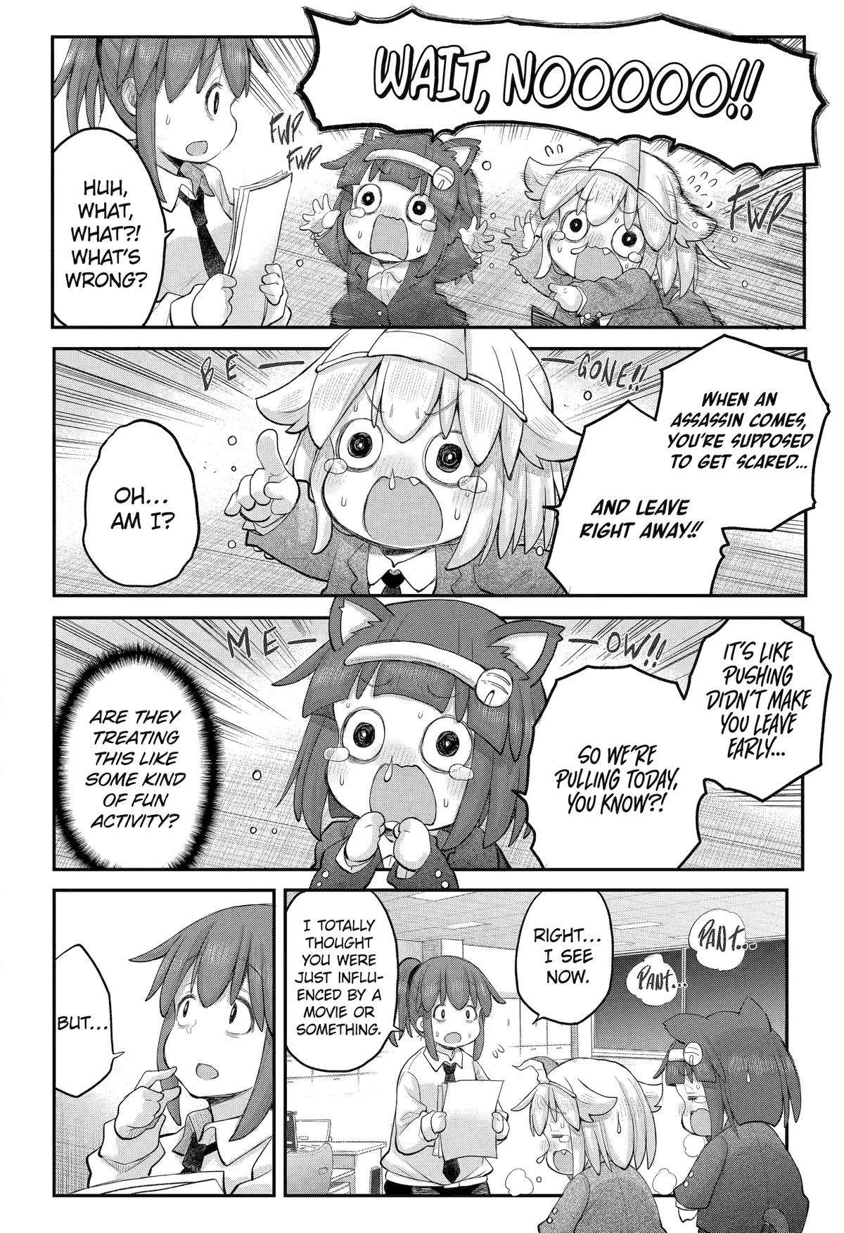 Miss Shachiku and the Little Baby Ghost - chapter 115 - #4
