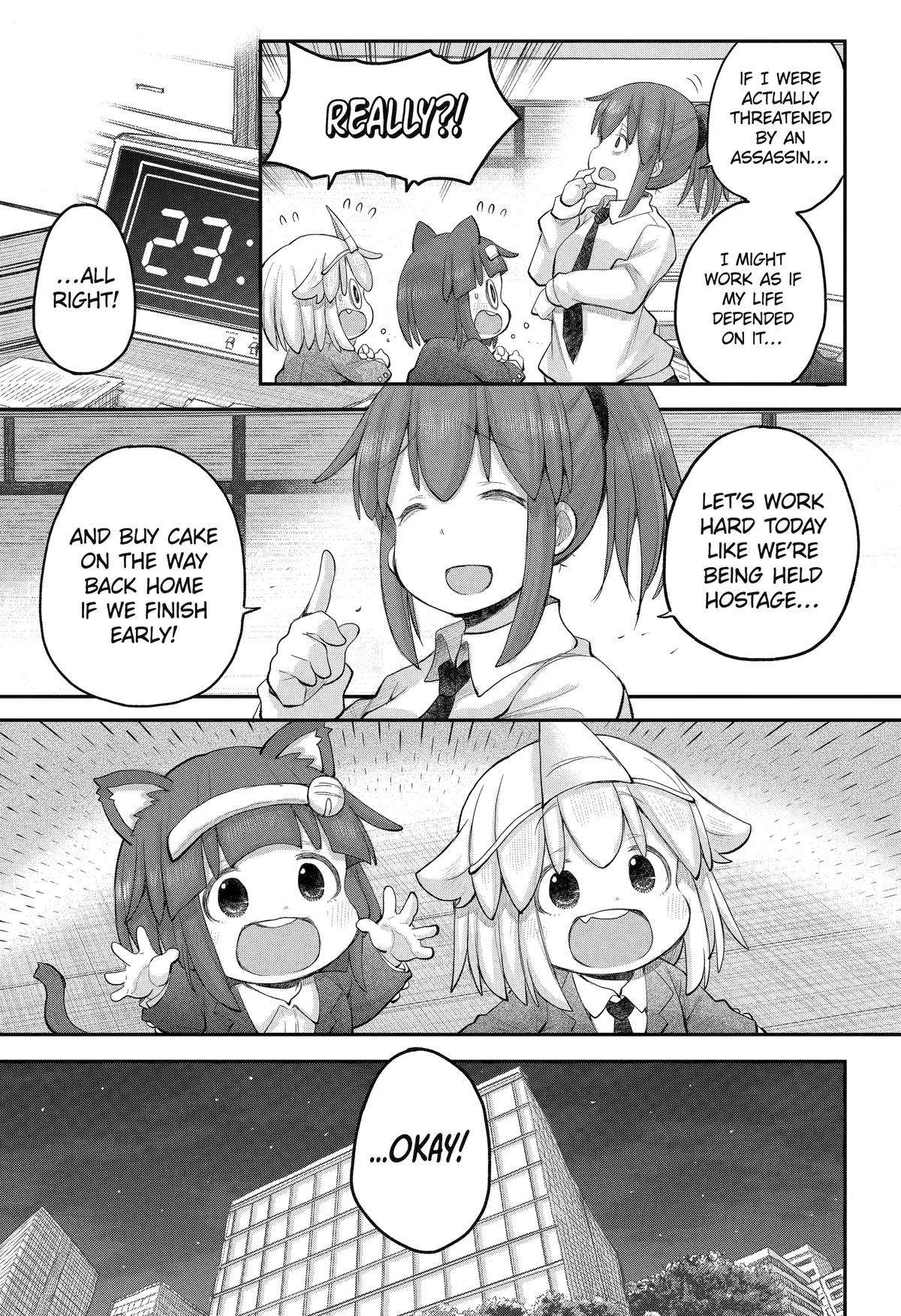 Miss Shachiku and the Little Baby Ghost - chapter 115 - #5