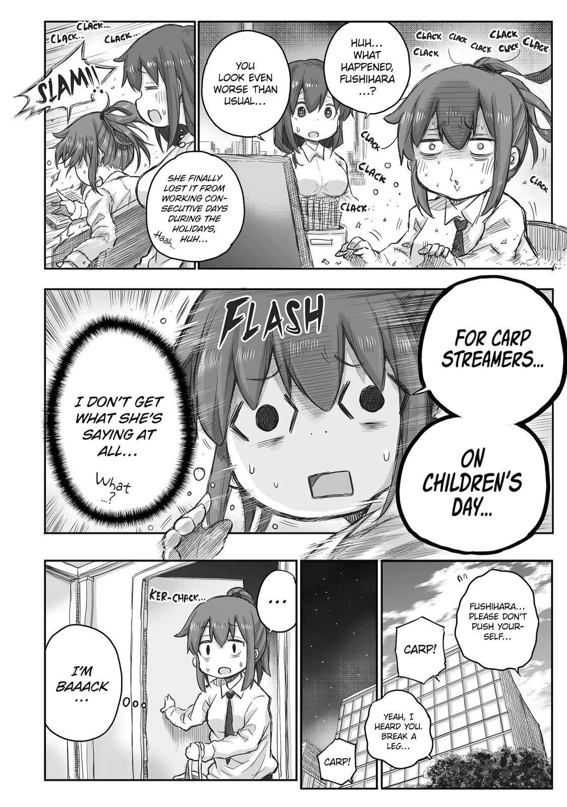 Miss Shachiku and the Little Baby Ghost - chapter 16 - #2