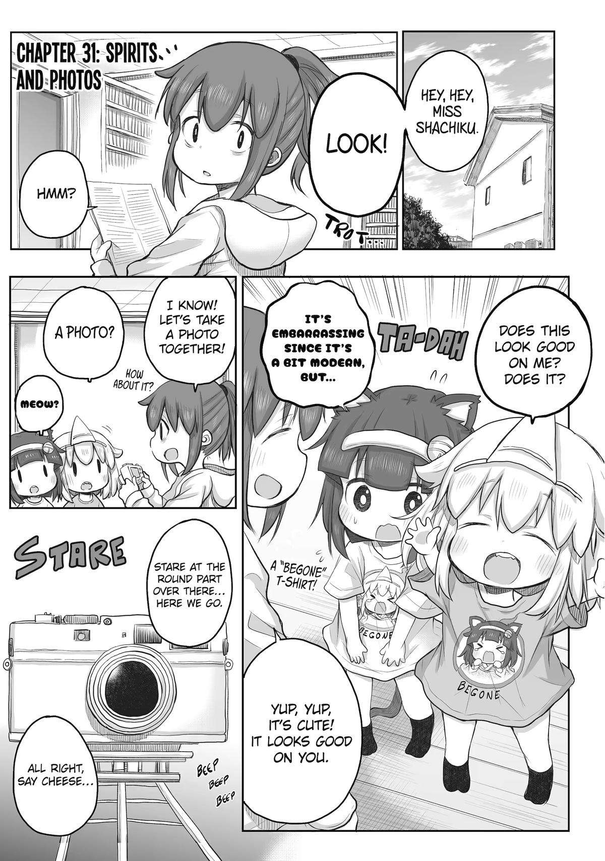 Miss Shachiku and the Little Baby Ghost - chapter 31 - #1