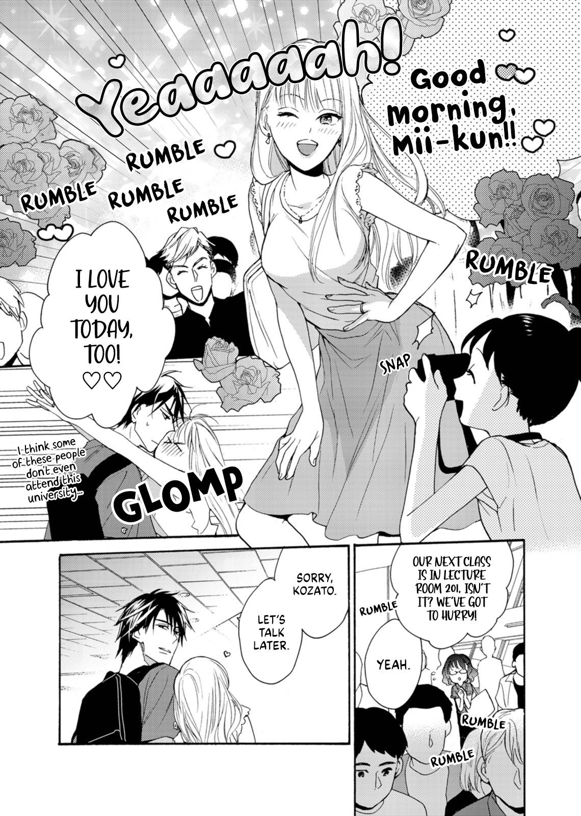 Mitsunaga Ougo is Trying to Control Himself - chapter 7 - #5