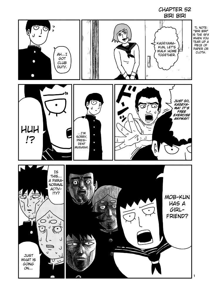 Mob Psycho 100 - chapter 52 - #1