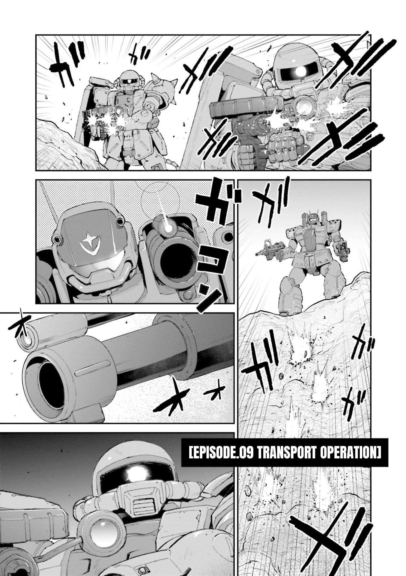 Mobile Suit Gundam Ground Zero - Rise From The Ashes - chapter 9 - #1