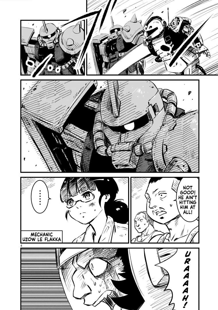 Mobile Suit Gundam: The Battle Tales Of Flanagan Boone - chapter 4 - #4