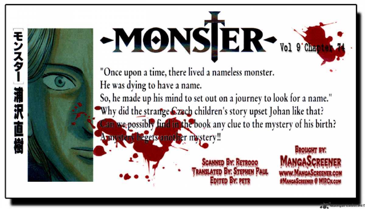 Monster - chapter 74 - #1