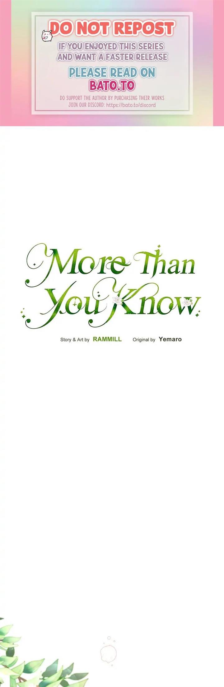 More Than You Know (Yemaro) - chapter 27 - #1