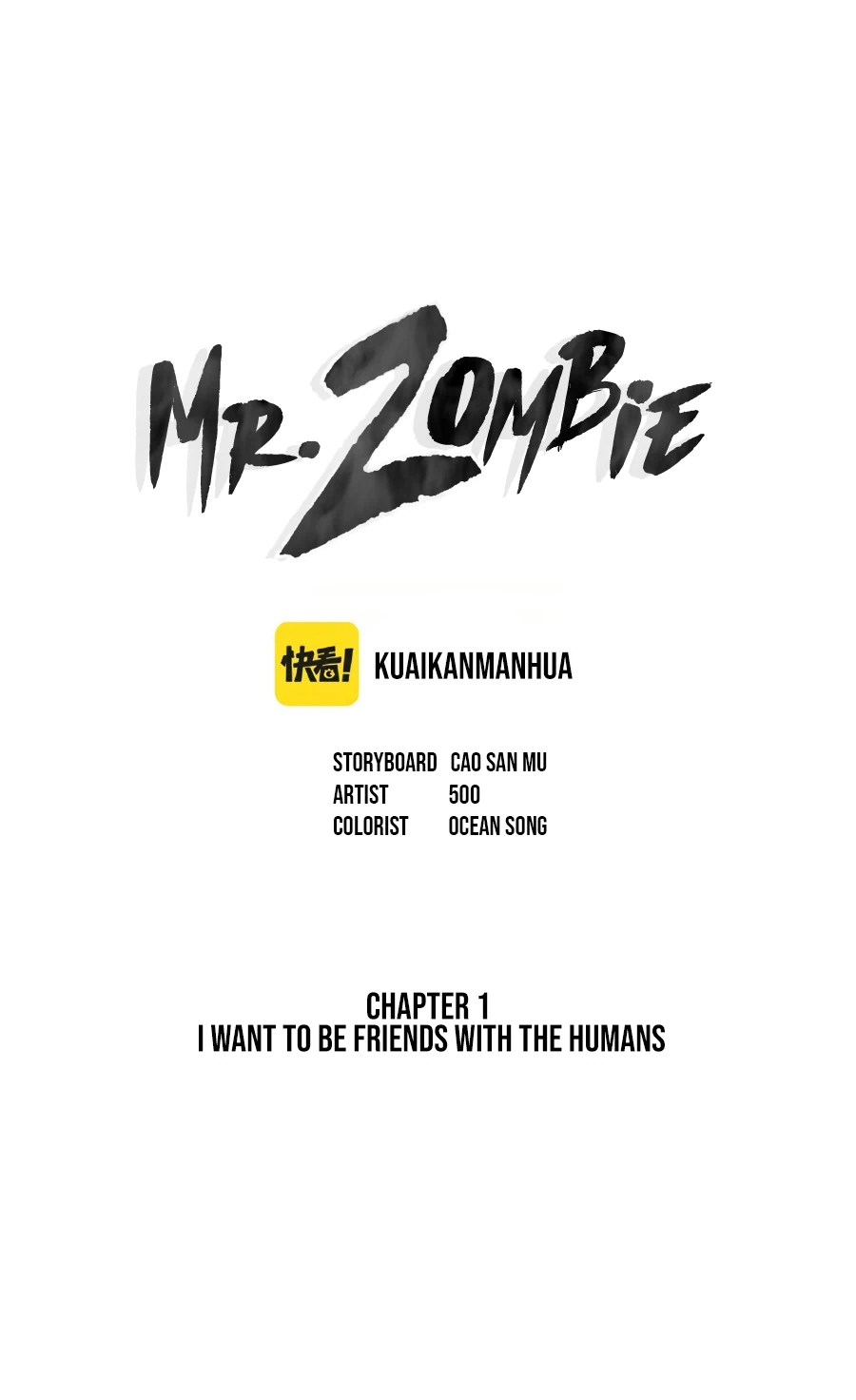 Mr. Zombie - chapter 1 - #2